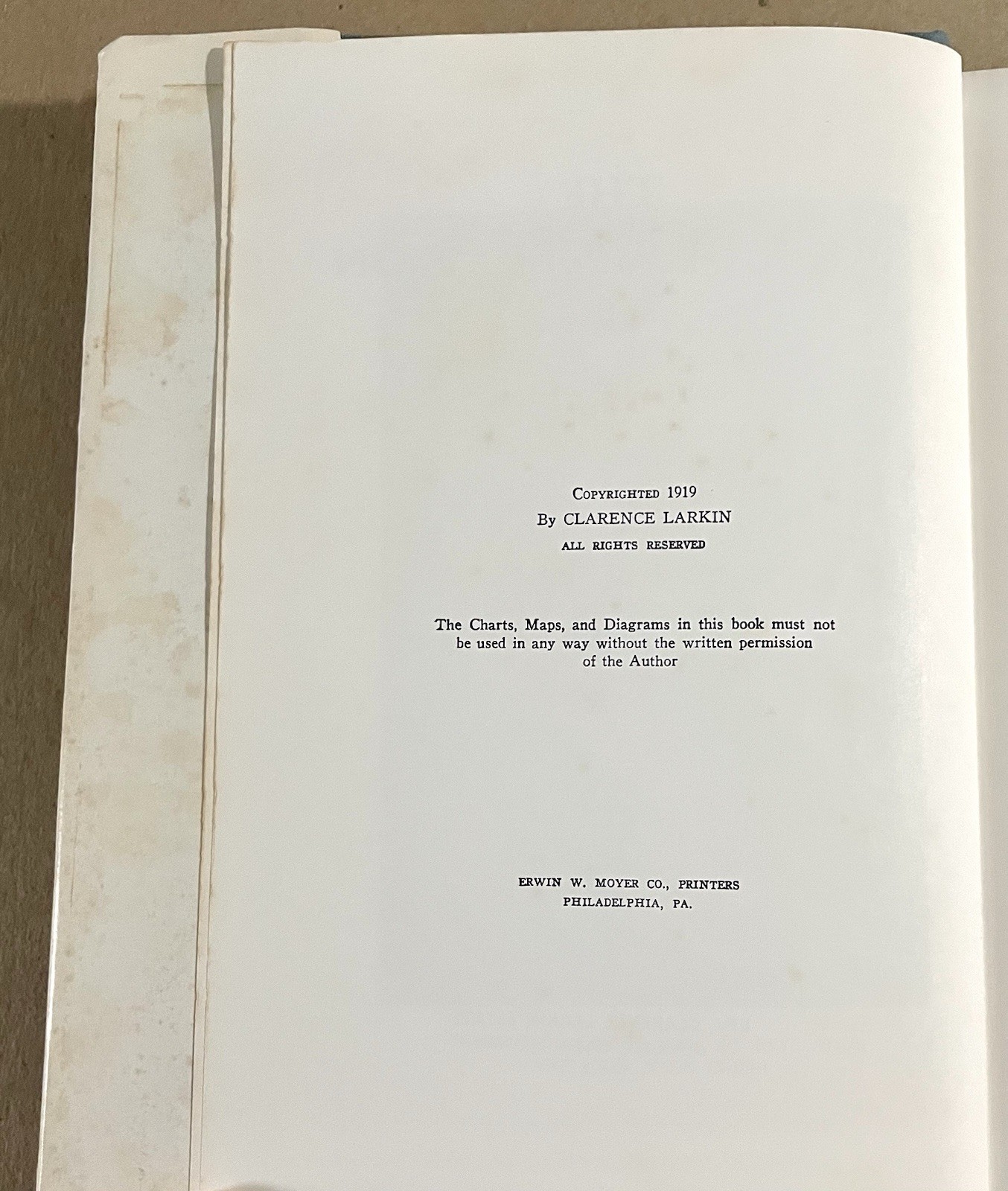 The Book of Revelation: A Study of Holy Scripture, Clarence Larkin, 1919, HC/DJ
