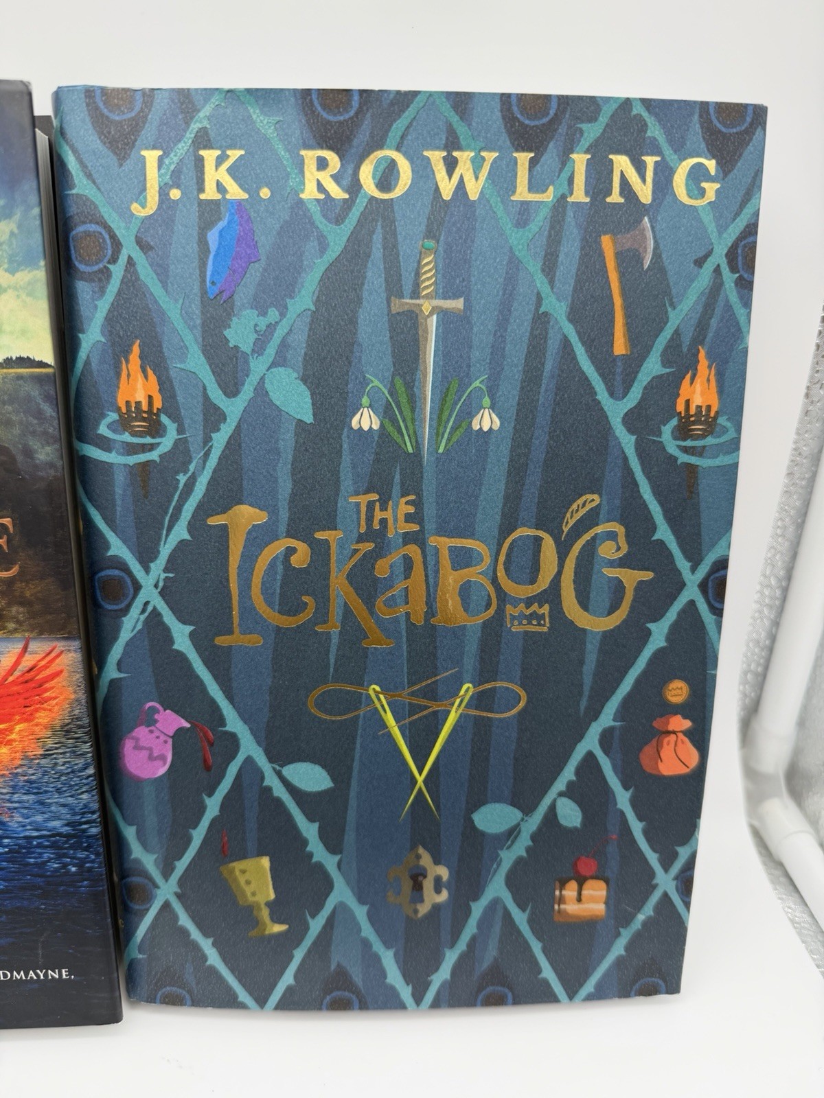 J.K. Rowling 1st Edition Hardcover Lot (4) Secrets of Dumbledore Ickabog Crimes