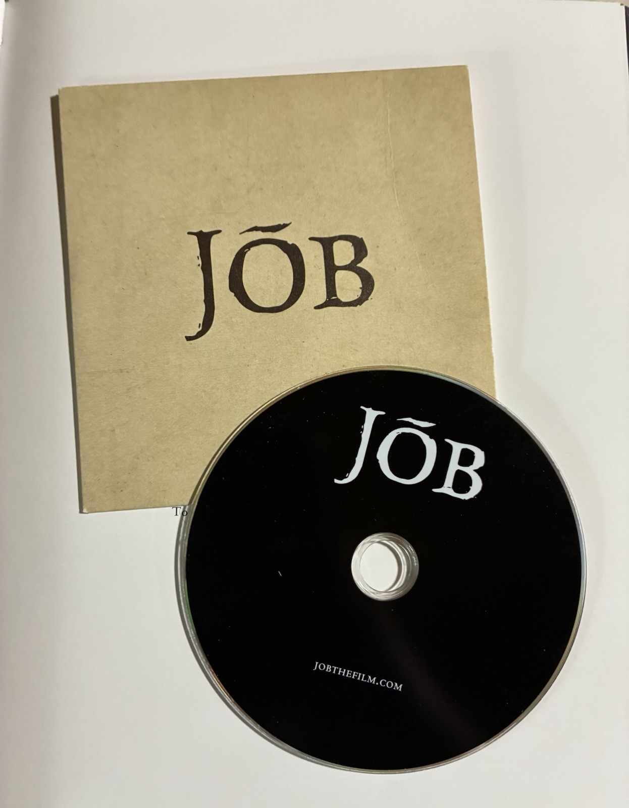 JOB (OLD TESTAMENT) By John Piper & Christopher Koelle Hardcover WITH CD Christ