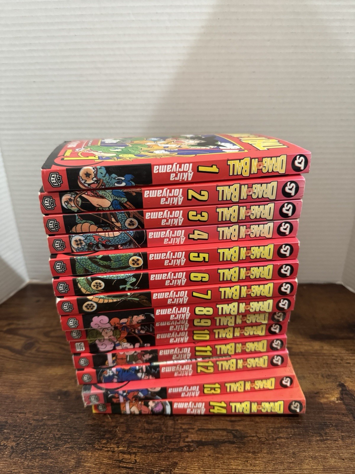 18 Book Dragon Ball Shonen Jump Vol 1-14 Manga Book Set Akira Toriyama Viz Media