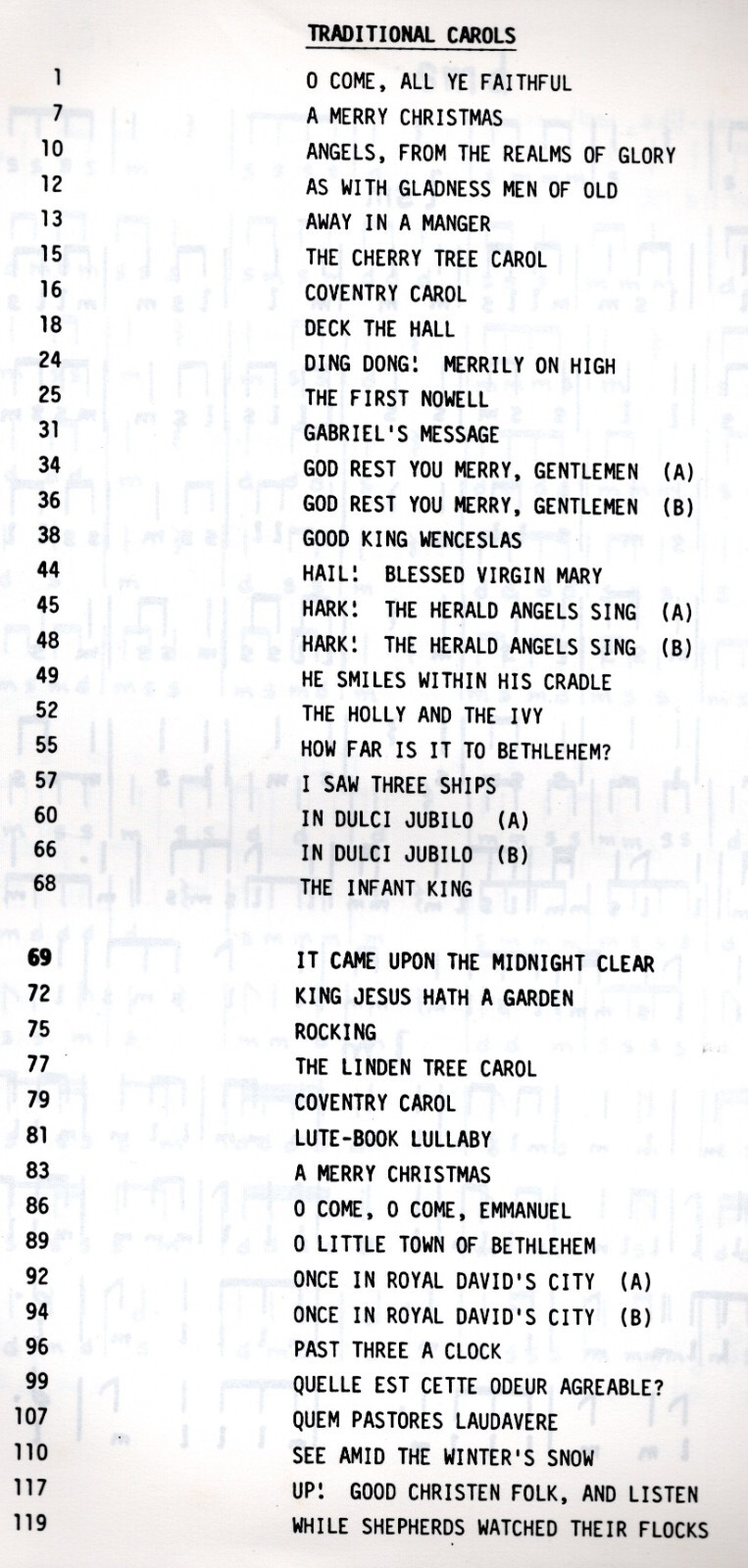 AUSTRALIAN GIRLS CHOIR 493 page 106 songs SHEET MUSIC BOOK Pop Classic Carols ++