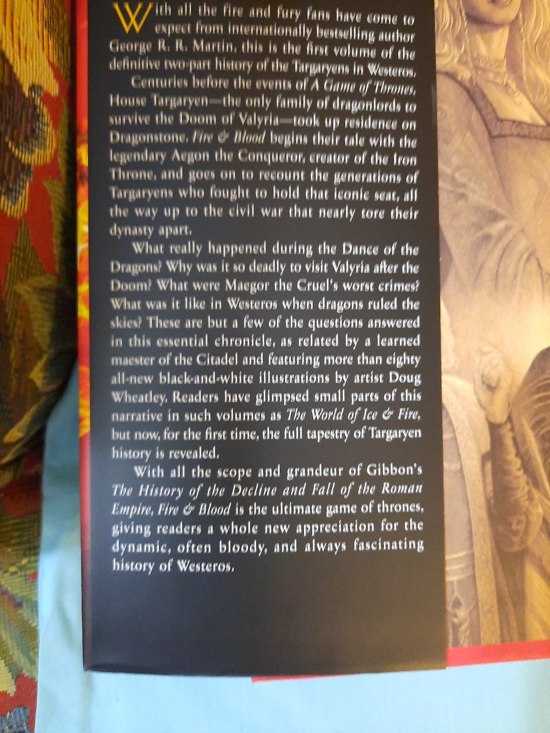 George R.R.Martin Fire & Blood First Ed.Hcdj