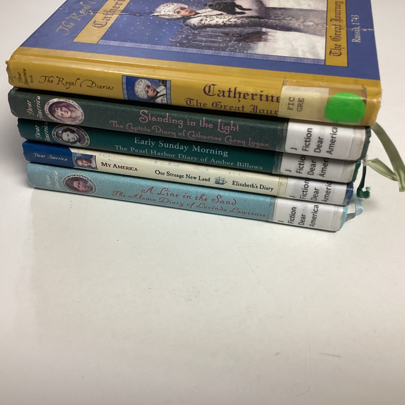 Dear America Royal Diaries 5 Book Lot HC