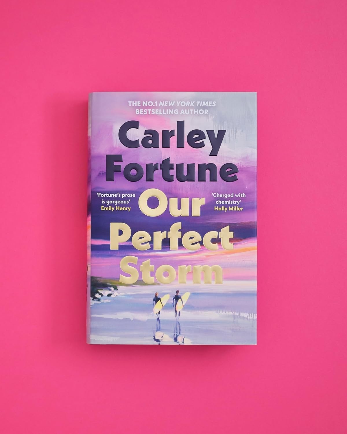 Our Perfect Storm by Carley Fortune Hardcover 2026 Romance Novel New…..