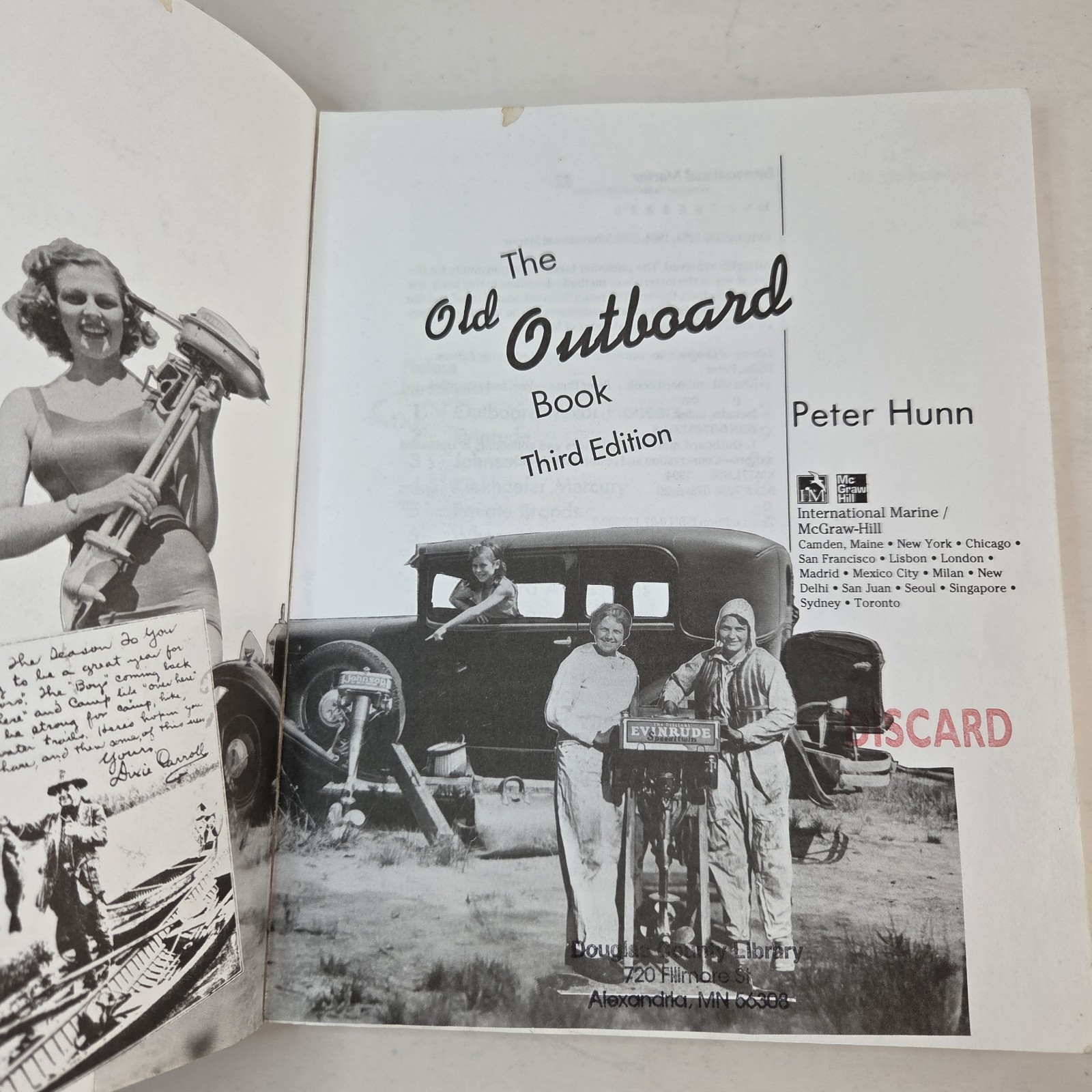 Old Outboard Book 3rd Edition History Evinrude, Johnson, Waterwitch, Flambeau +