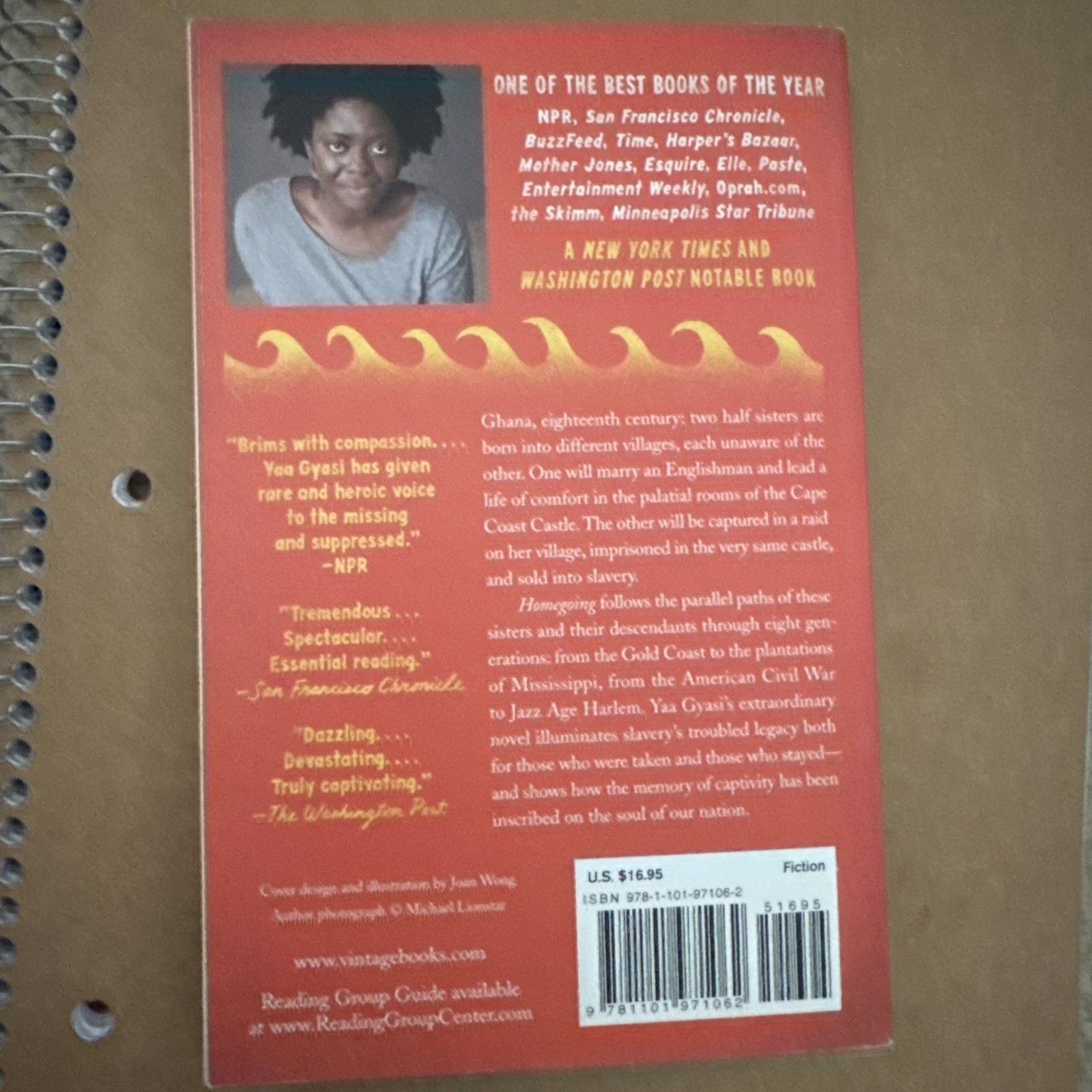 Homegoing by Yaa Gyasi (2017, Trade Paperback)