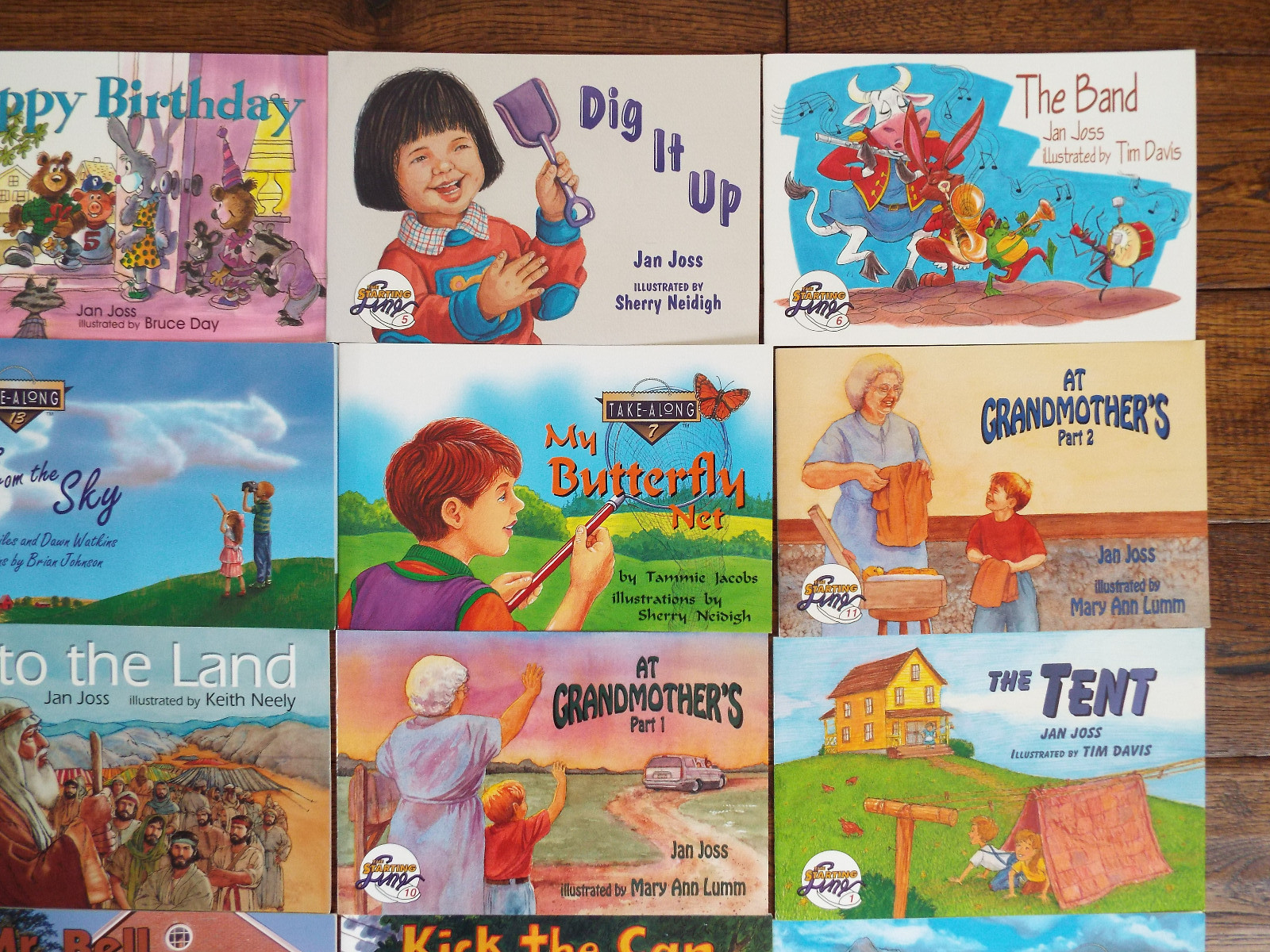 Lot 28 BJU Press Vtg Take Along Readers Picture Books Journey Forth