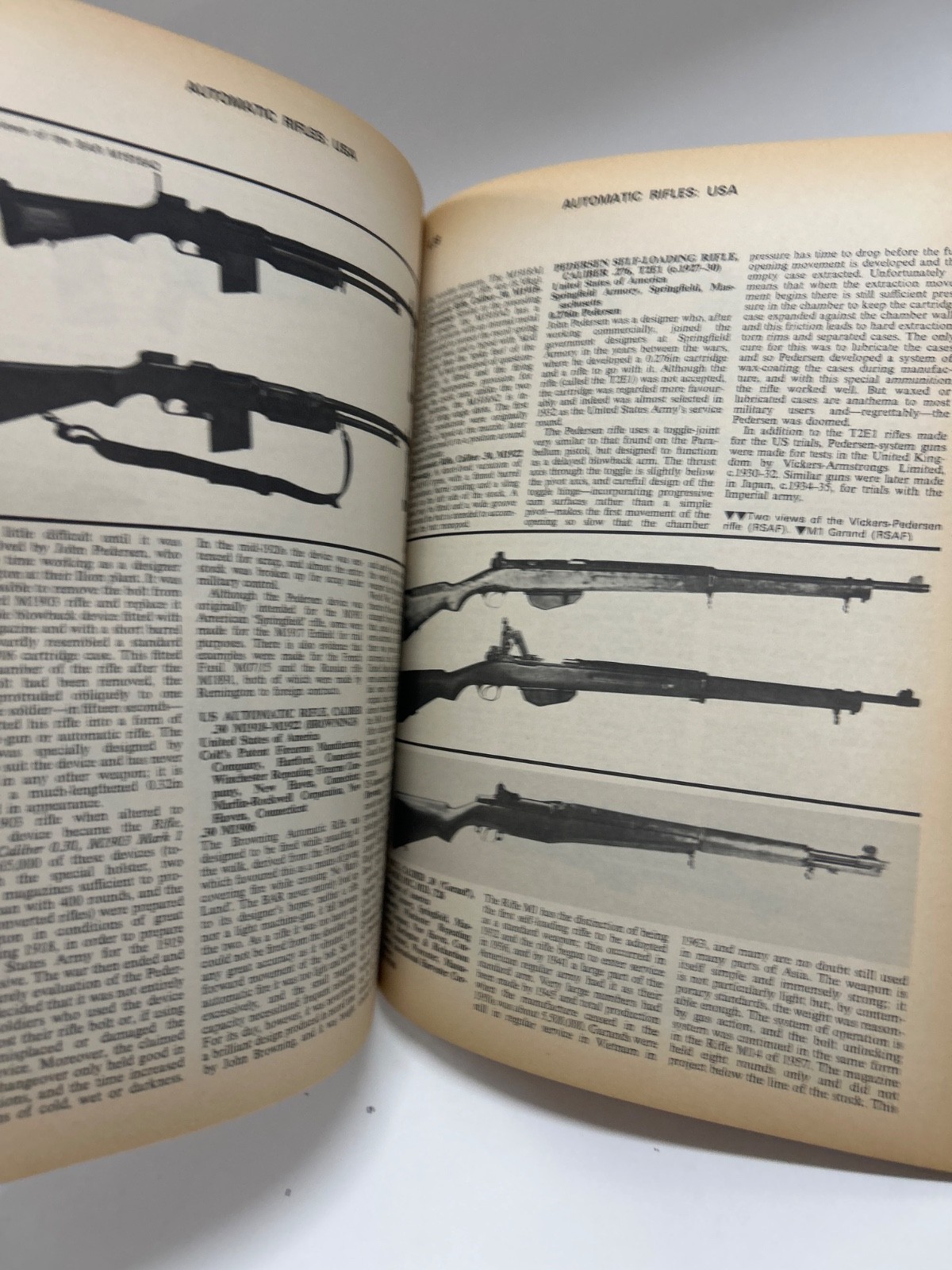 Vintage Firearms paperback book“Military Small Arms of 20th Century“ 1973