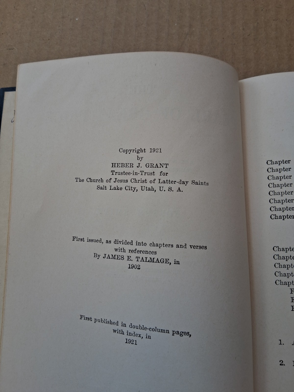 Vintage 1948 The Pearl of Great Price By Joseph Smith