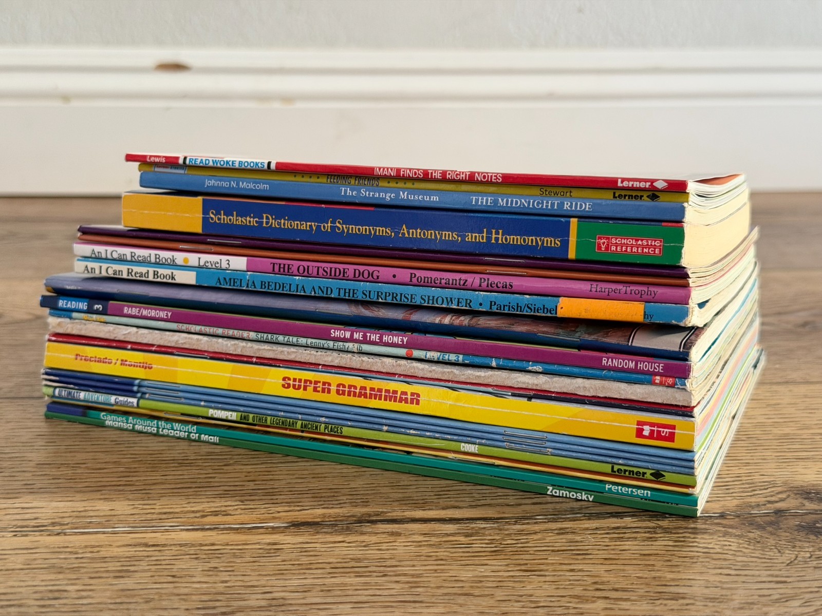 Lot of 21 Level 3 & 4 Early Reader Chapter Books Scholastic I Can Read Mixed Set