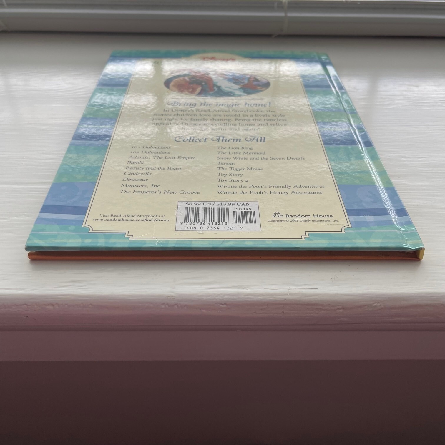 Disney Lilo and Stitch Hardcover Book A Read Aloud Storybook