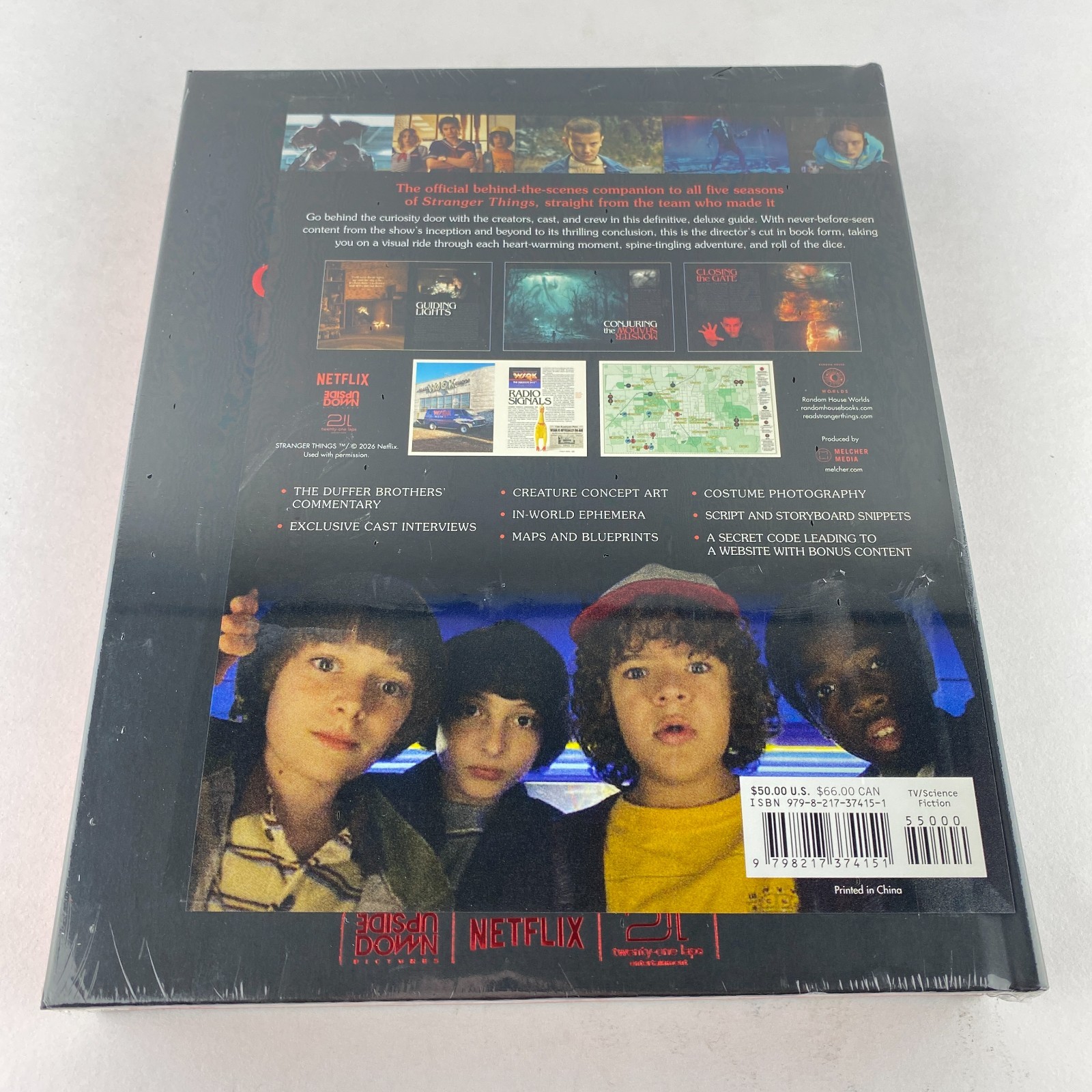 Stranger Things The Offical Story Behind The Legendary Series Hardcover Book New