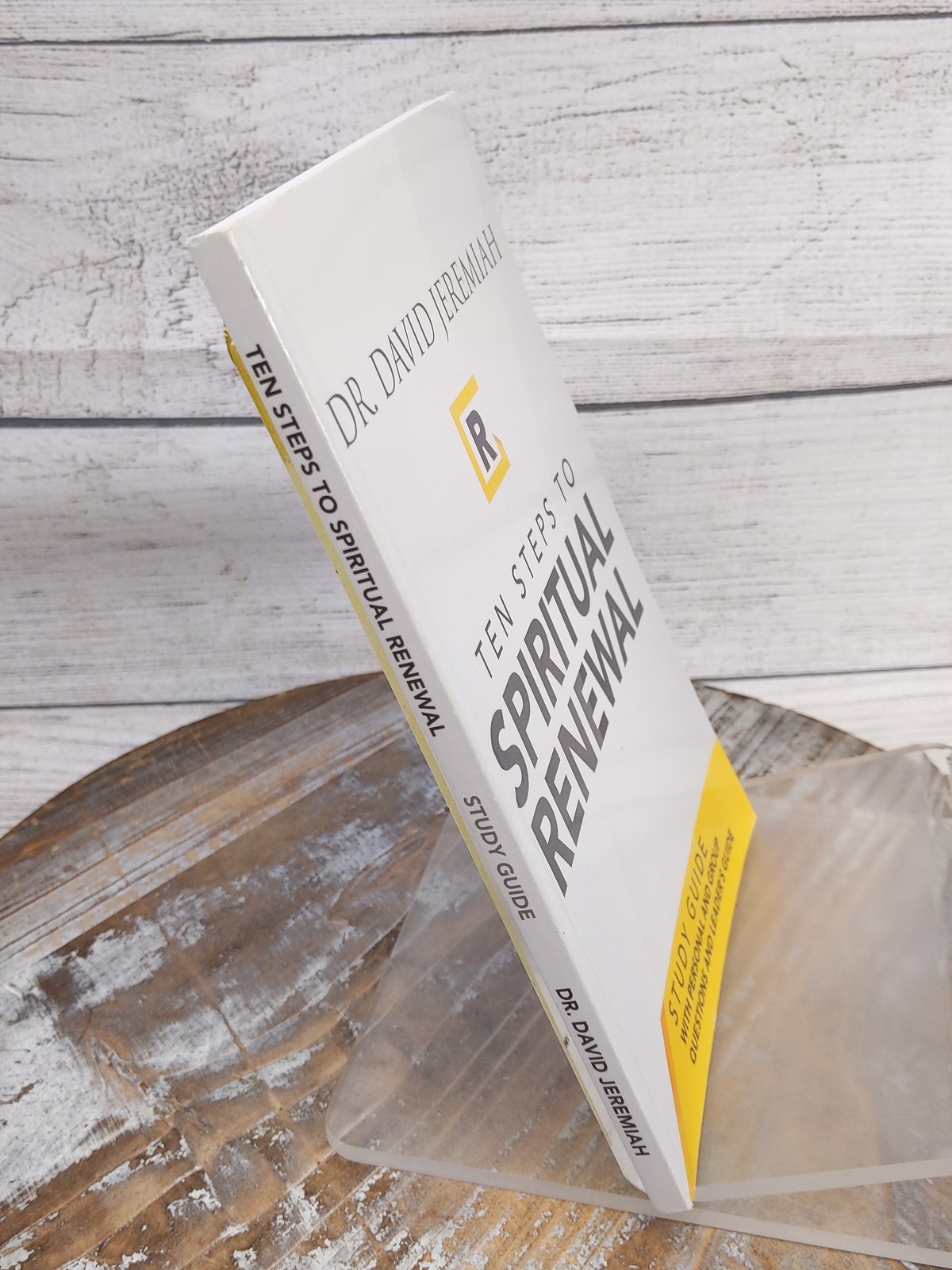 Ten Steps to Spiritual Renewal Study Guide by David Jeremiah Paperback Book