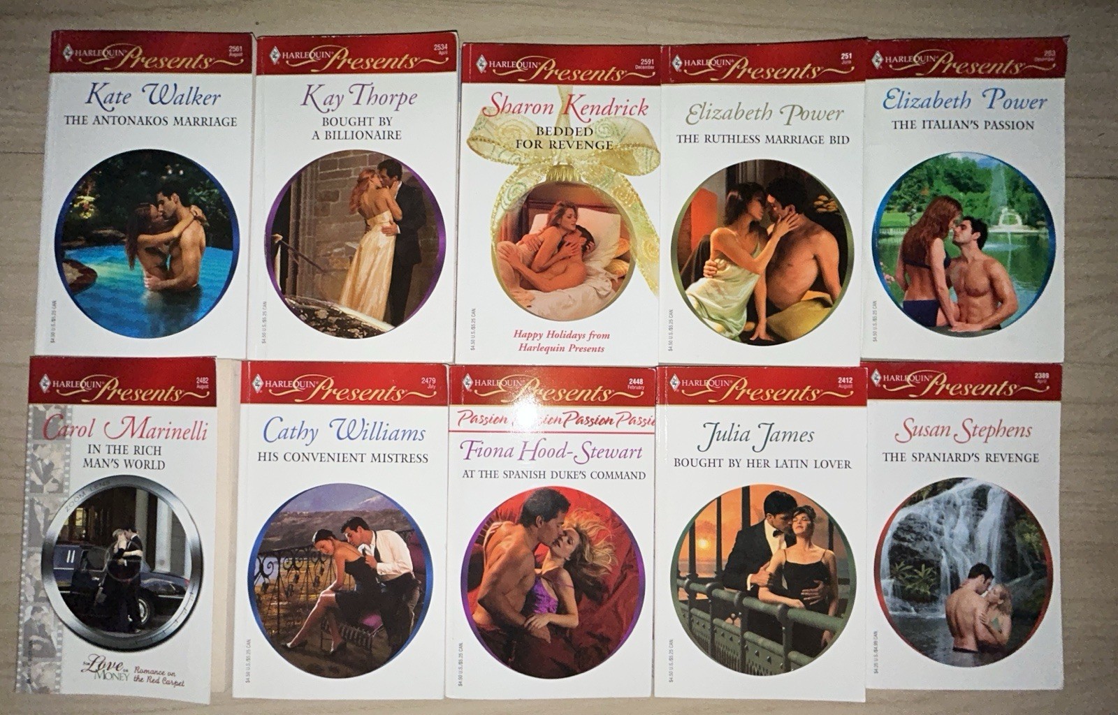 Harlequin Romance Books, Pick Your Own Title, Year 2000-2008 Very Good Condition