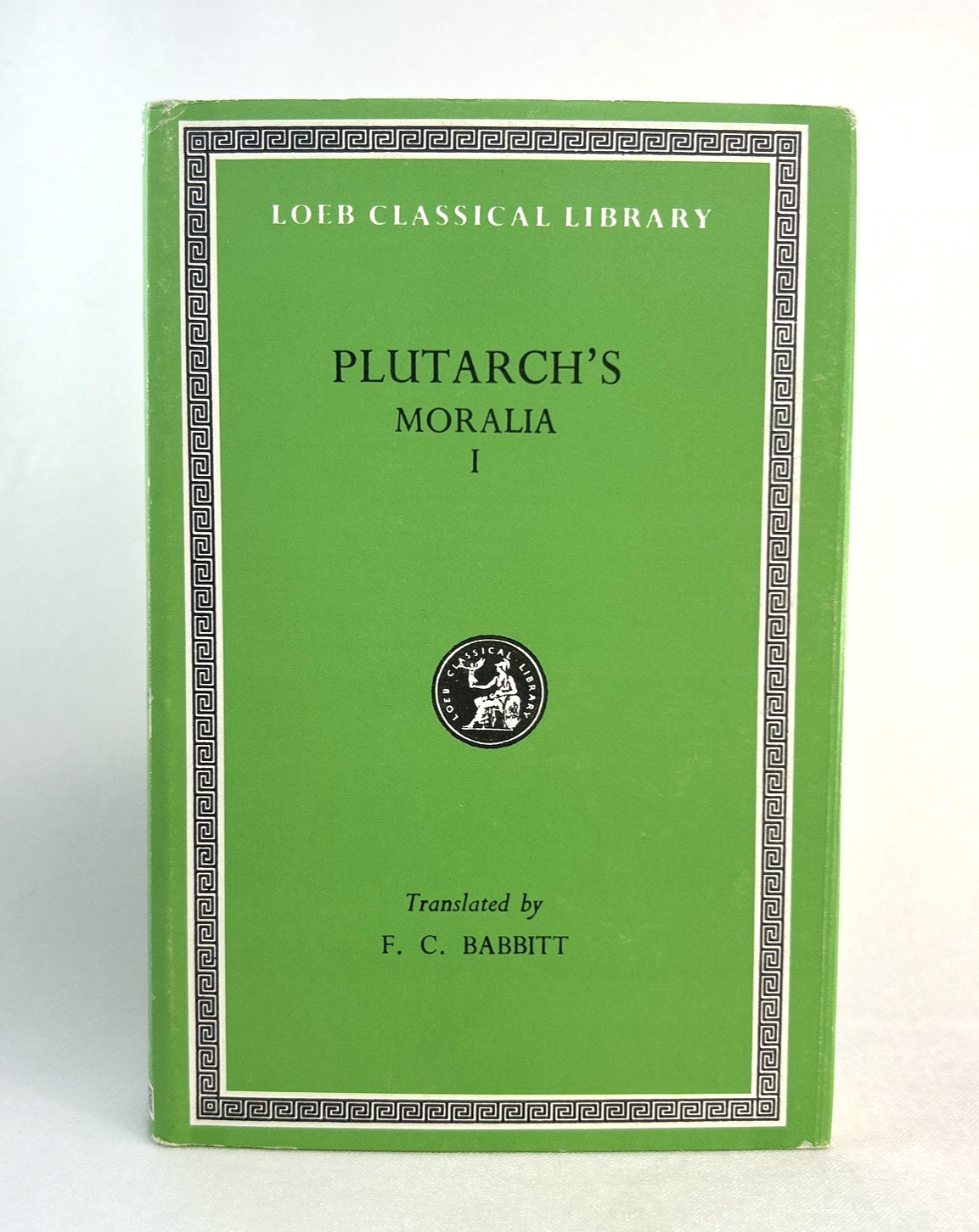 Plutarch Moralia Vol 1 Education of Children Loeb Classical Library Hardcover