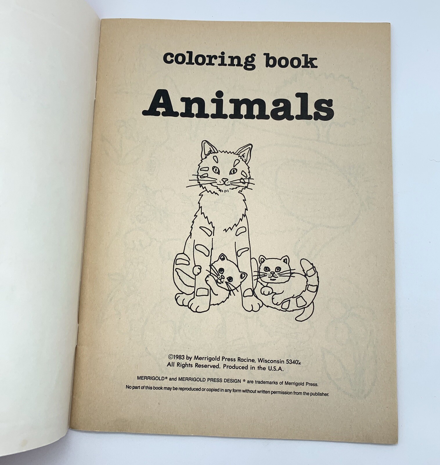 Vintage Coloring Books Lot 1980’s & 1990s Sesame Street Santa Animals NOS & USED