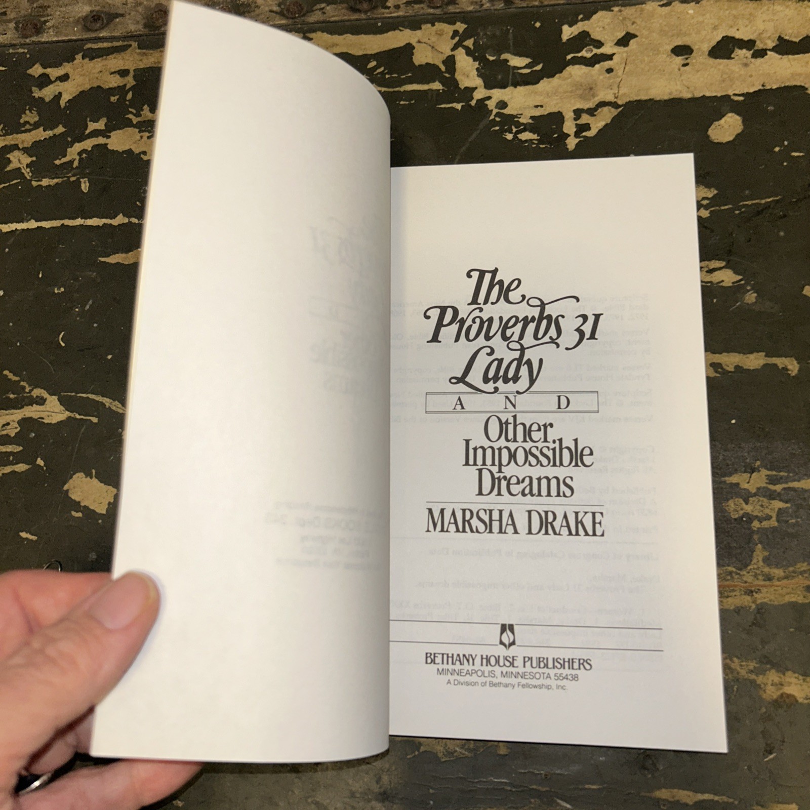 The Proverbs 31 Lady and Other Impossible Dreams by Marsha Drake B51
