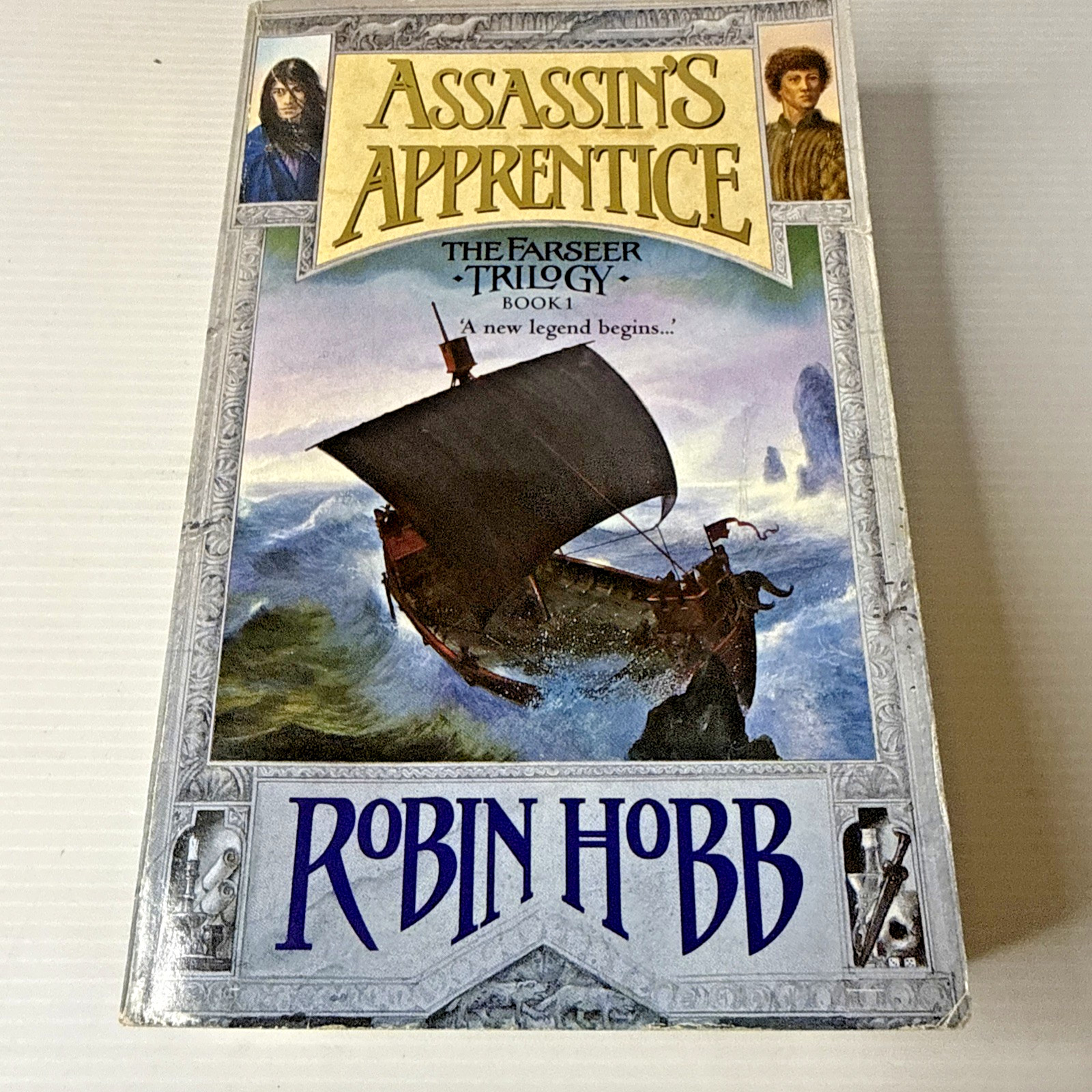 The Farseer Trilogy by Robin Hobb – 1996 UK Paperback Assassin’s Apprentice