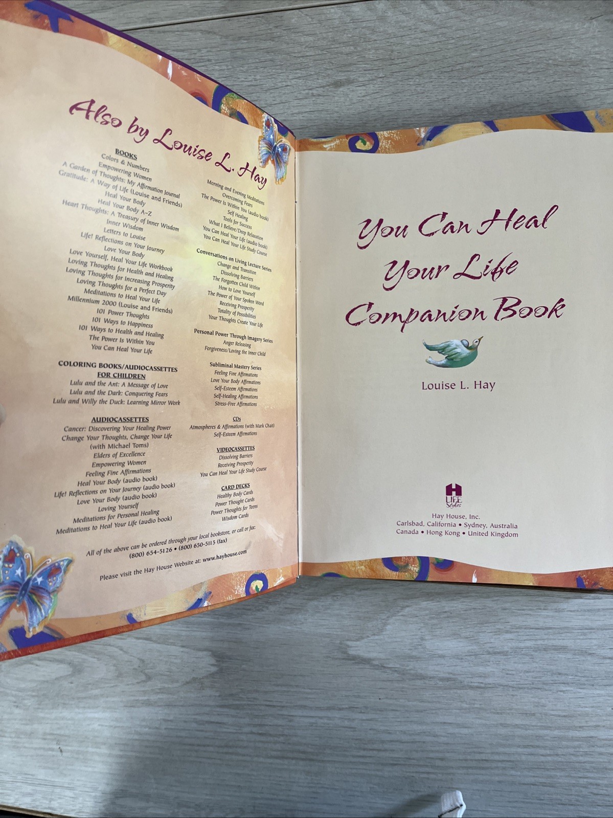 Louise Hay Gift Book Collection by Hay 3-Book Bundle Meditations Heal Your Life