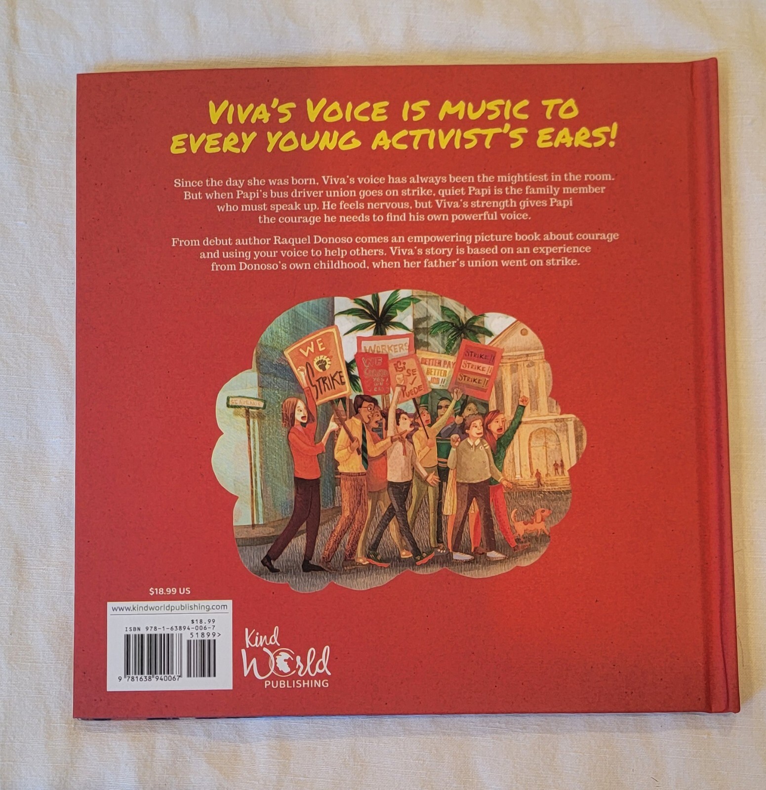 Viva’s Voice, by Raquel Donoso (Signed by Author) (Hardcover)(English)