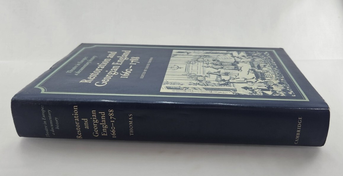 Restoration and Georgian England 1660 – 1788, David Thomas 1989 Hardcover