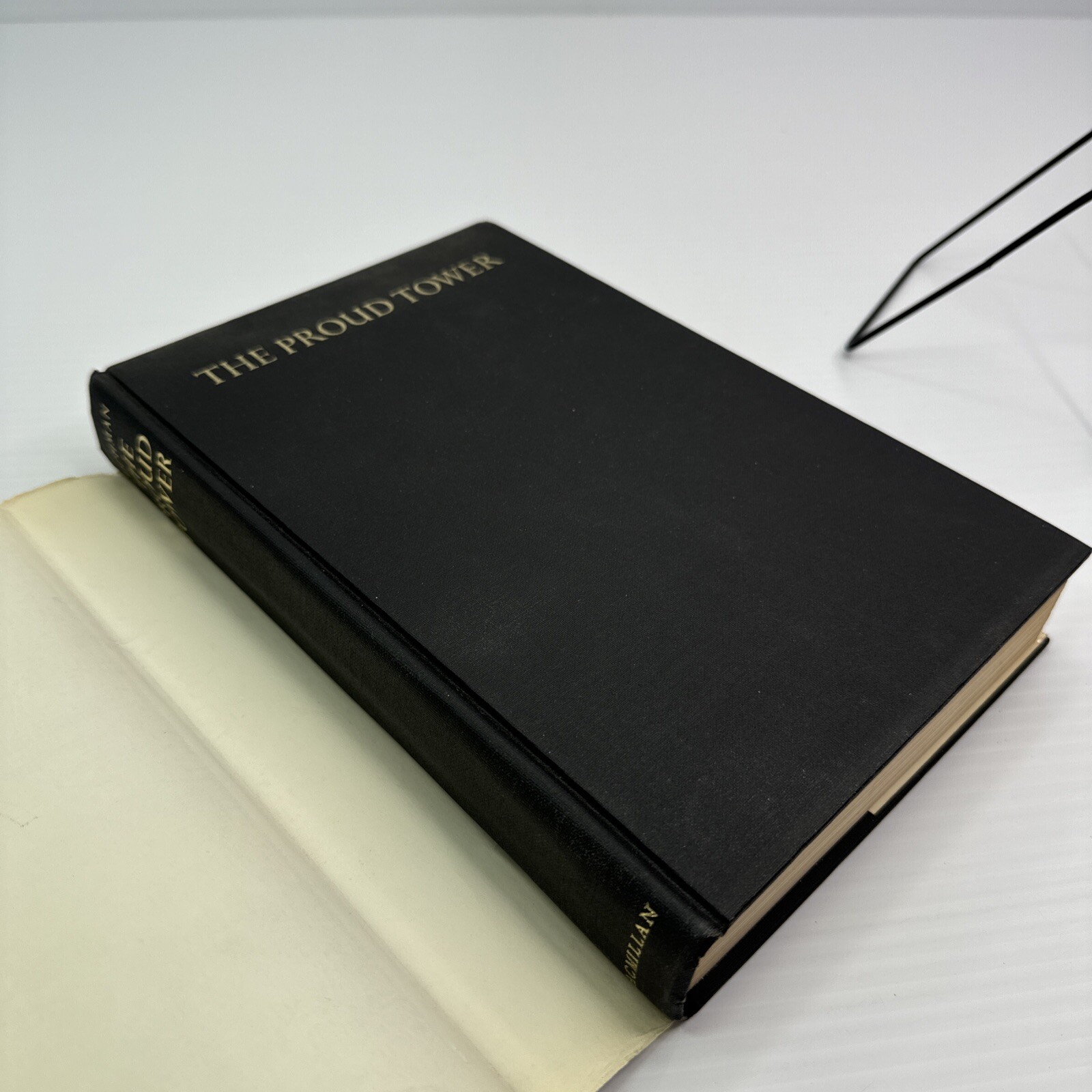 Barbara W. Tuchman The Proud Tower 1966 Book of the Month Club World Before War