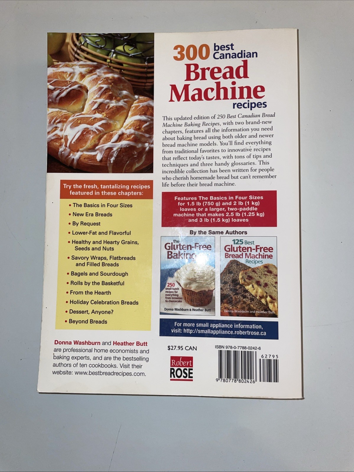300 Best Canadian Bread Machine Recipes Soft Cover