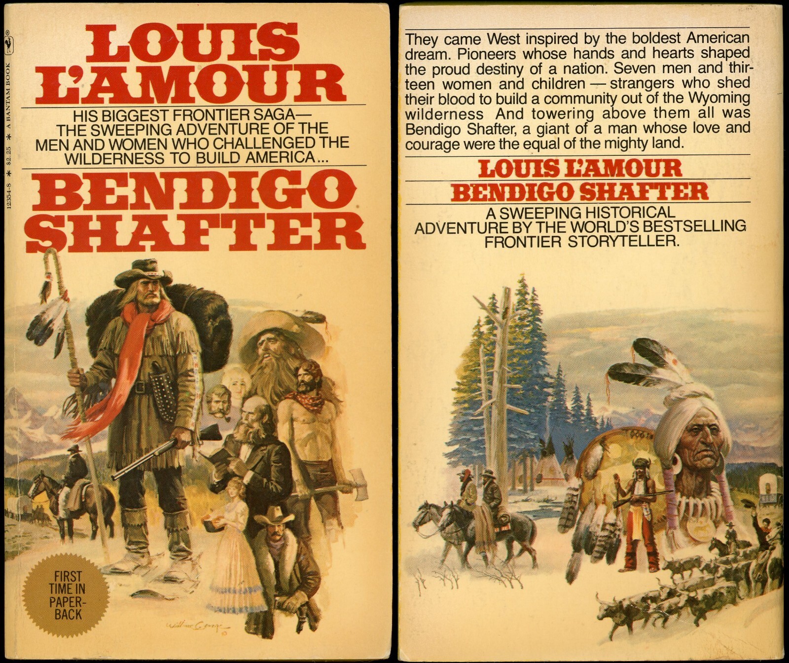 Western Action Adventure Lot of 8 Paperback by Louis Lamour