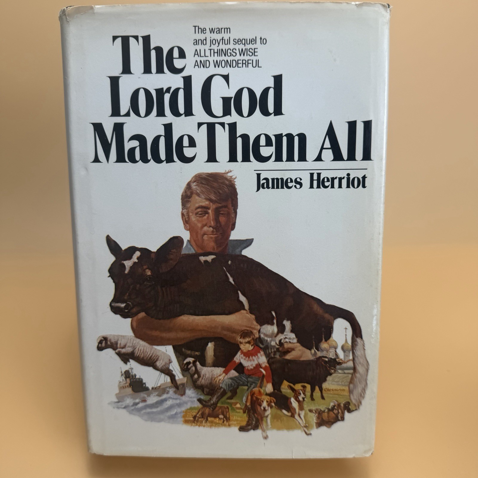 James Herriot Book Lot 5 All Things Wise, God Made, Yorkshire Every Living Thing