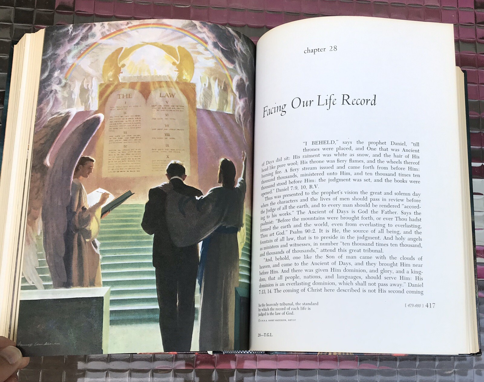 The Triumph of God’s Love By Ellen G White 1950 Hardcover Book With 656 Pages