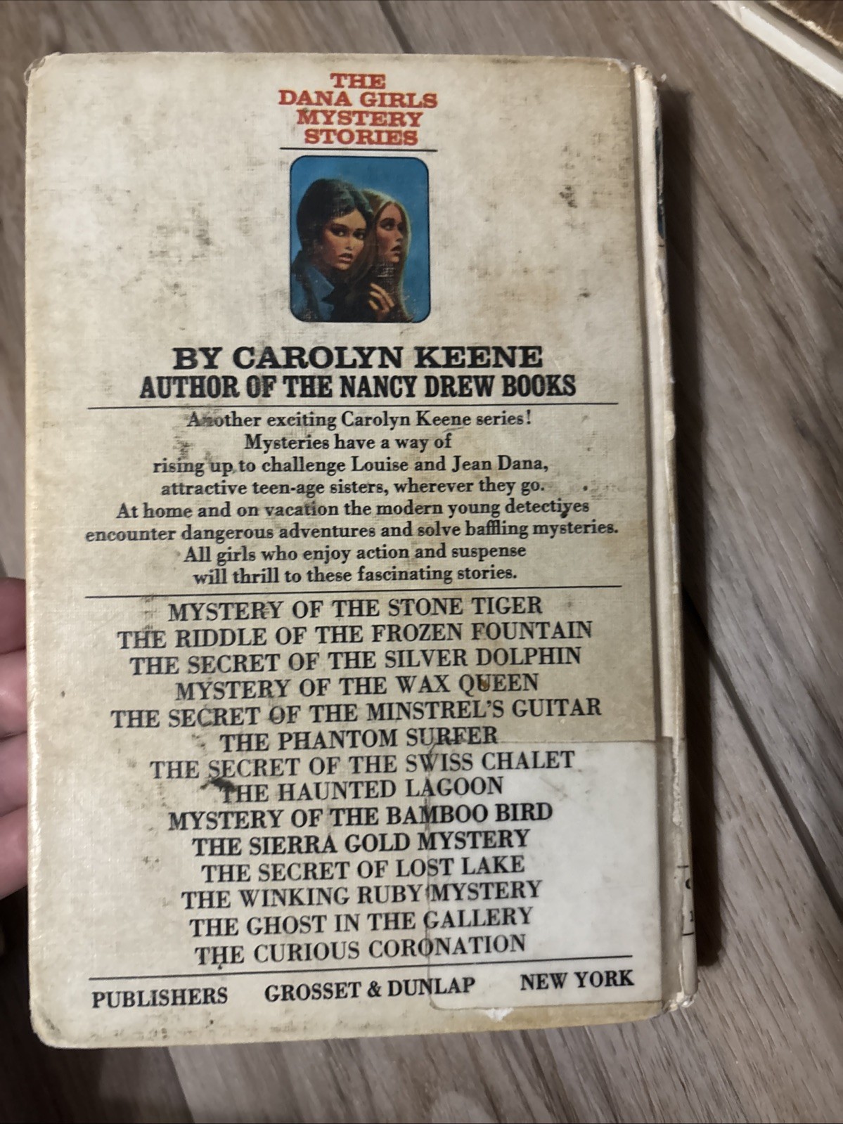 DANA GIRLS MYSTERY STORIES by Carolyn Keene VTG BOOK LOT of 4, Book 7 9 13 14