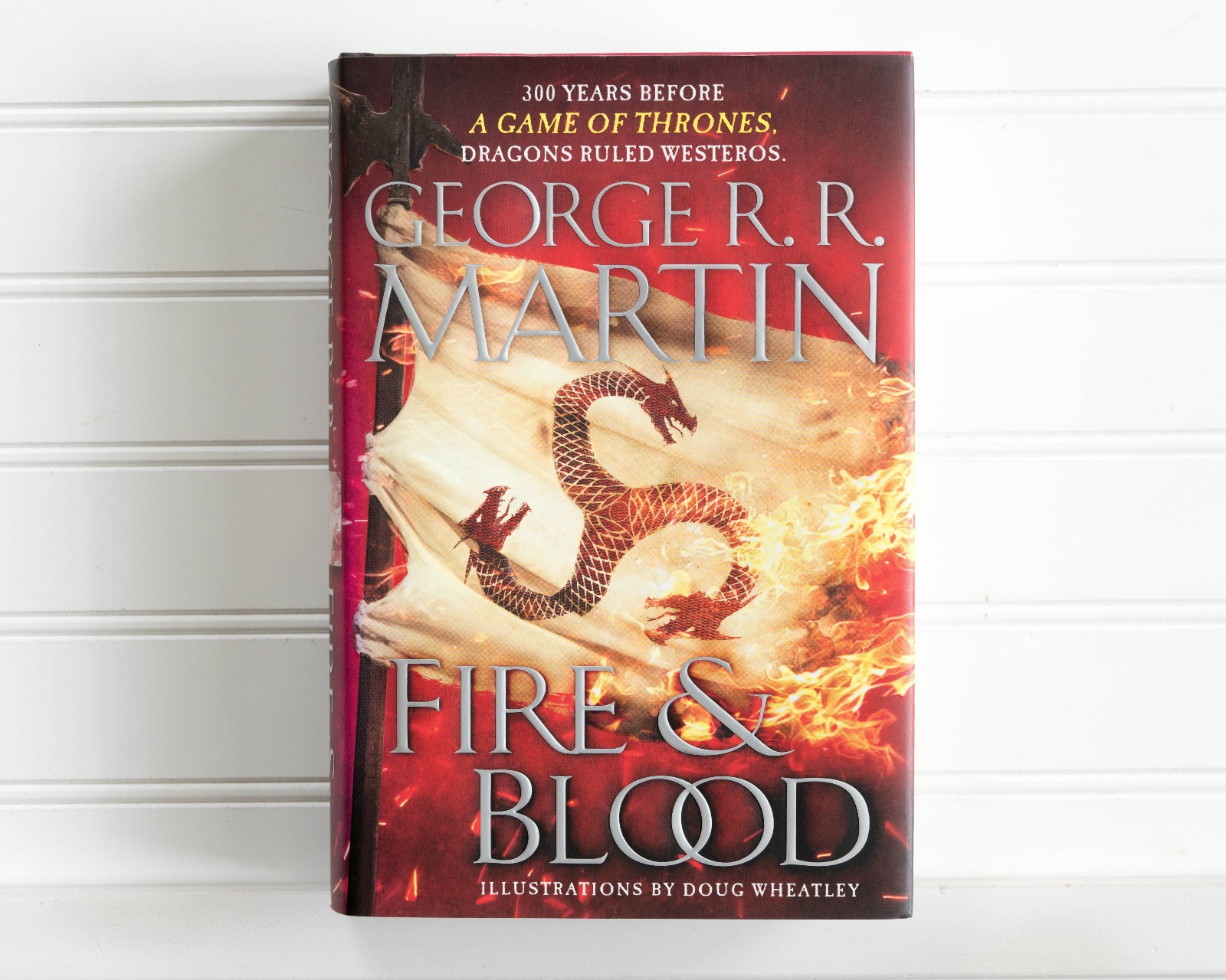 George R.R. Martin FIRE & BLOOD 1st/1st Print Hardcover Book HOUSE OF THE DRAGON