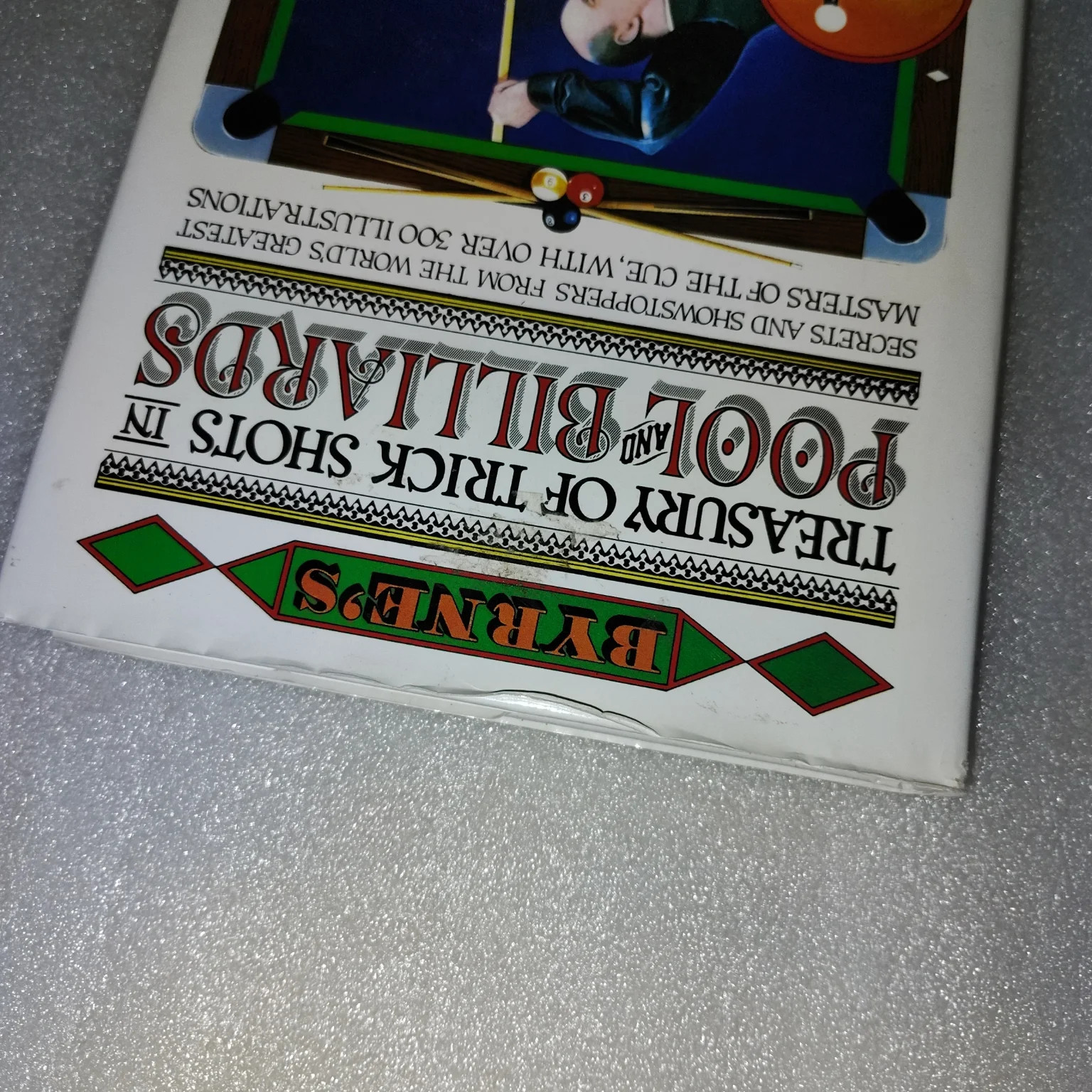 Byrne’s Treasury of Trick Shots Pool & Billiards Robert Byrne 2012 Skyhorse HC
