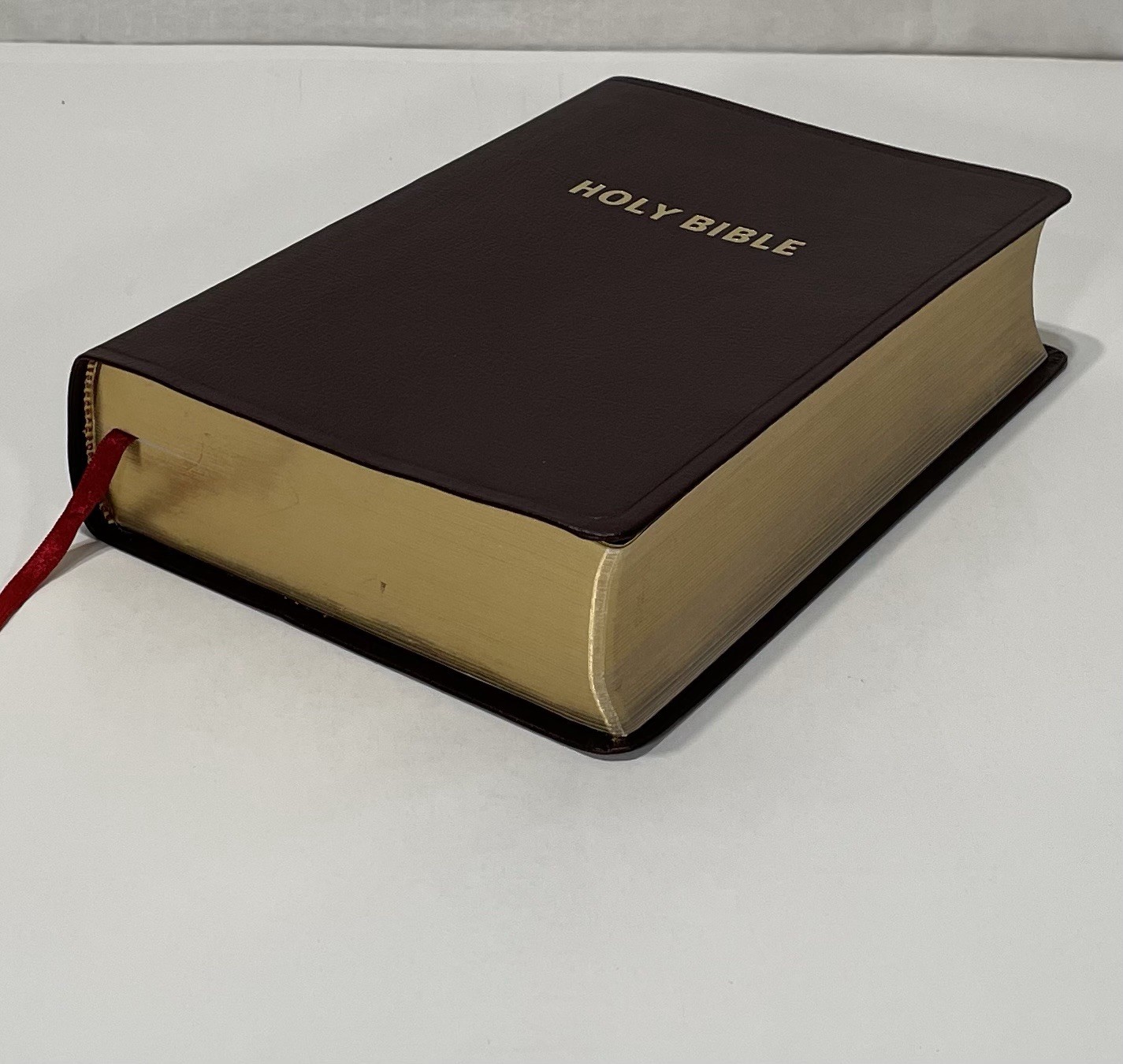 1977 Edition Holy Bible New American Standard Bonded Leather Giant Print AMG