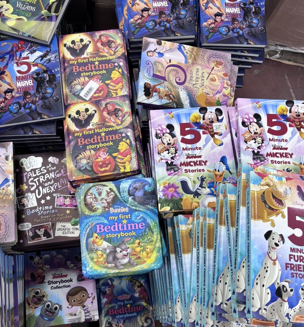 5 Book Disney Bundle! All Brand New And Randomly Selected For You! Perfect Gift!