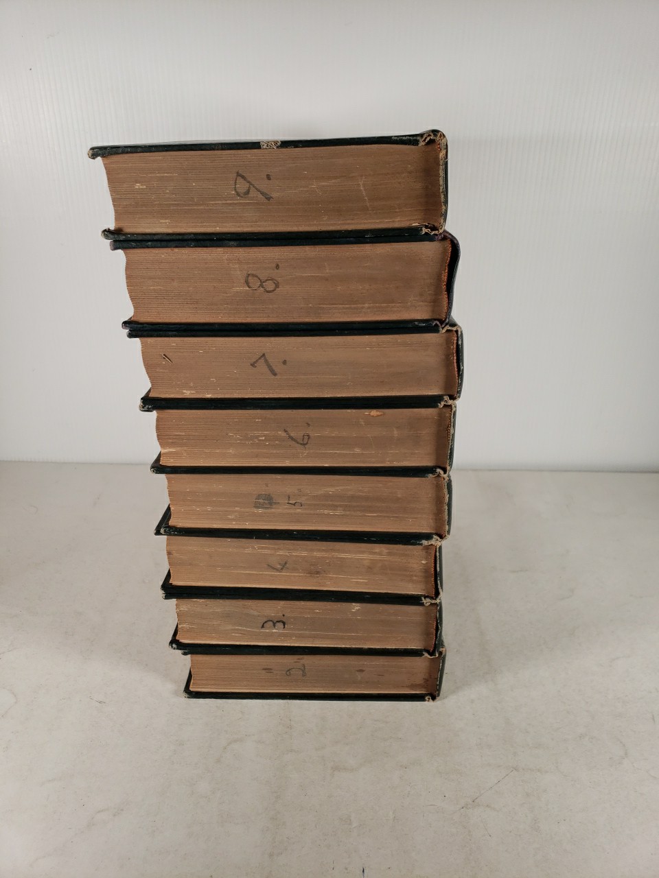 Ridpath’s History of the World (1930’s – 8 Books – Volumes 2 – 9 Only)