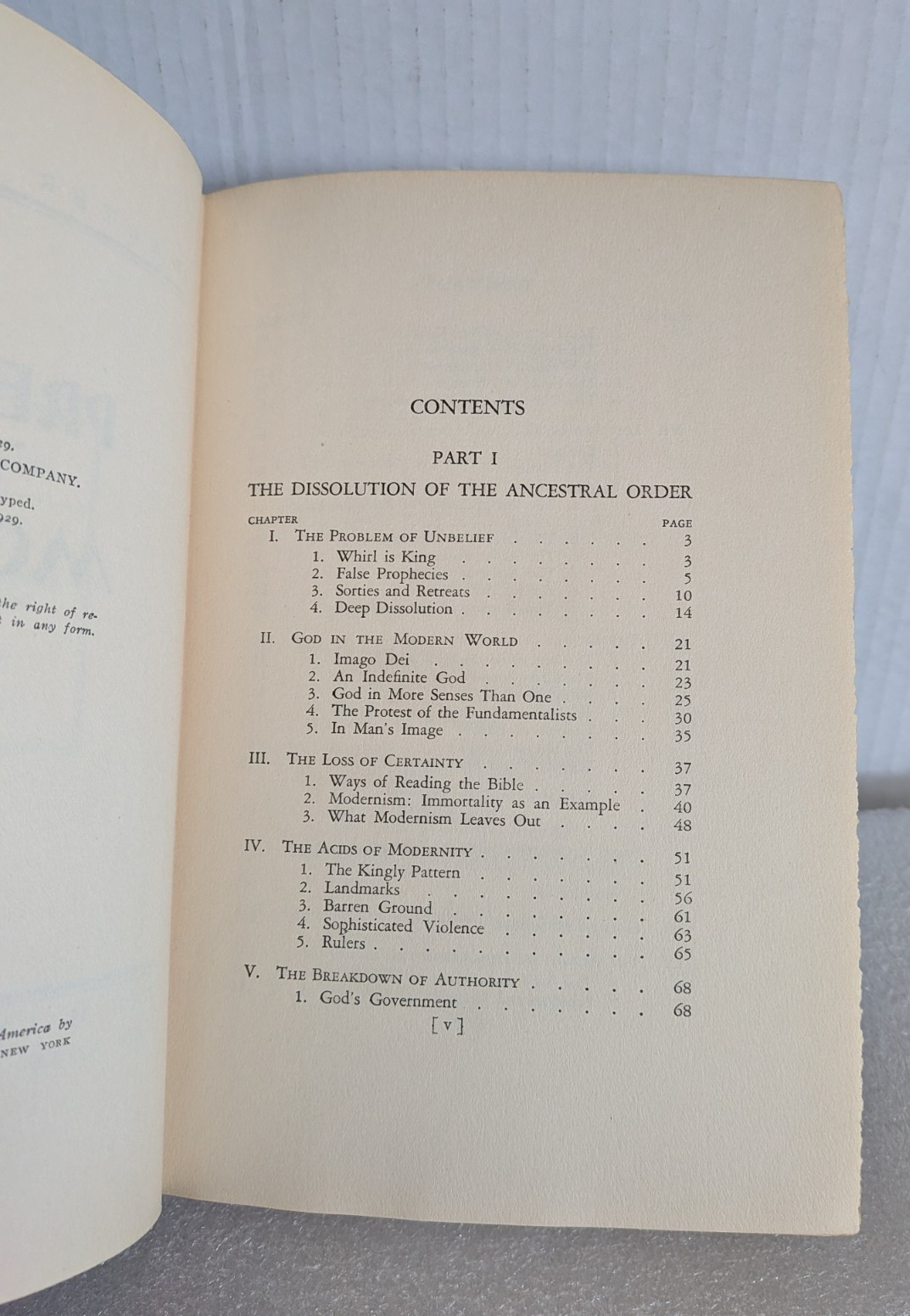 A Preface to Morals by Walter Lippmann (1929, Hardcover) First Edition