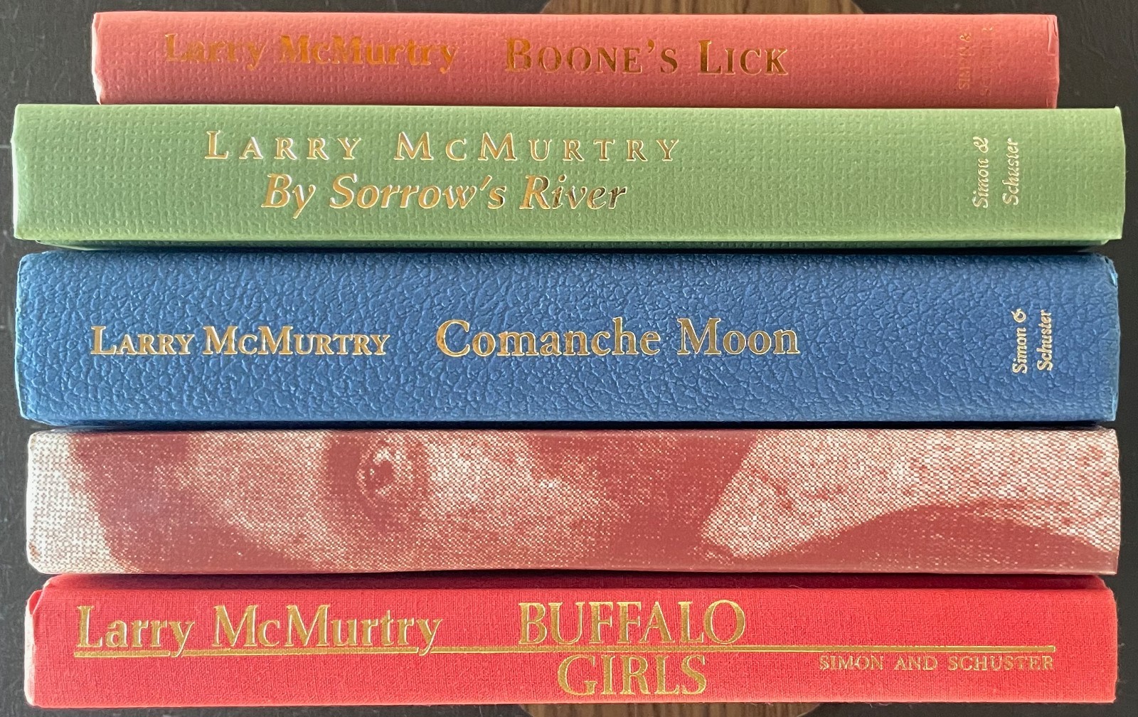 Lot of 5 LARRY MCMURTRY Westerns. All 1st Editions. HB w/DJ. Like New