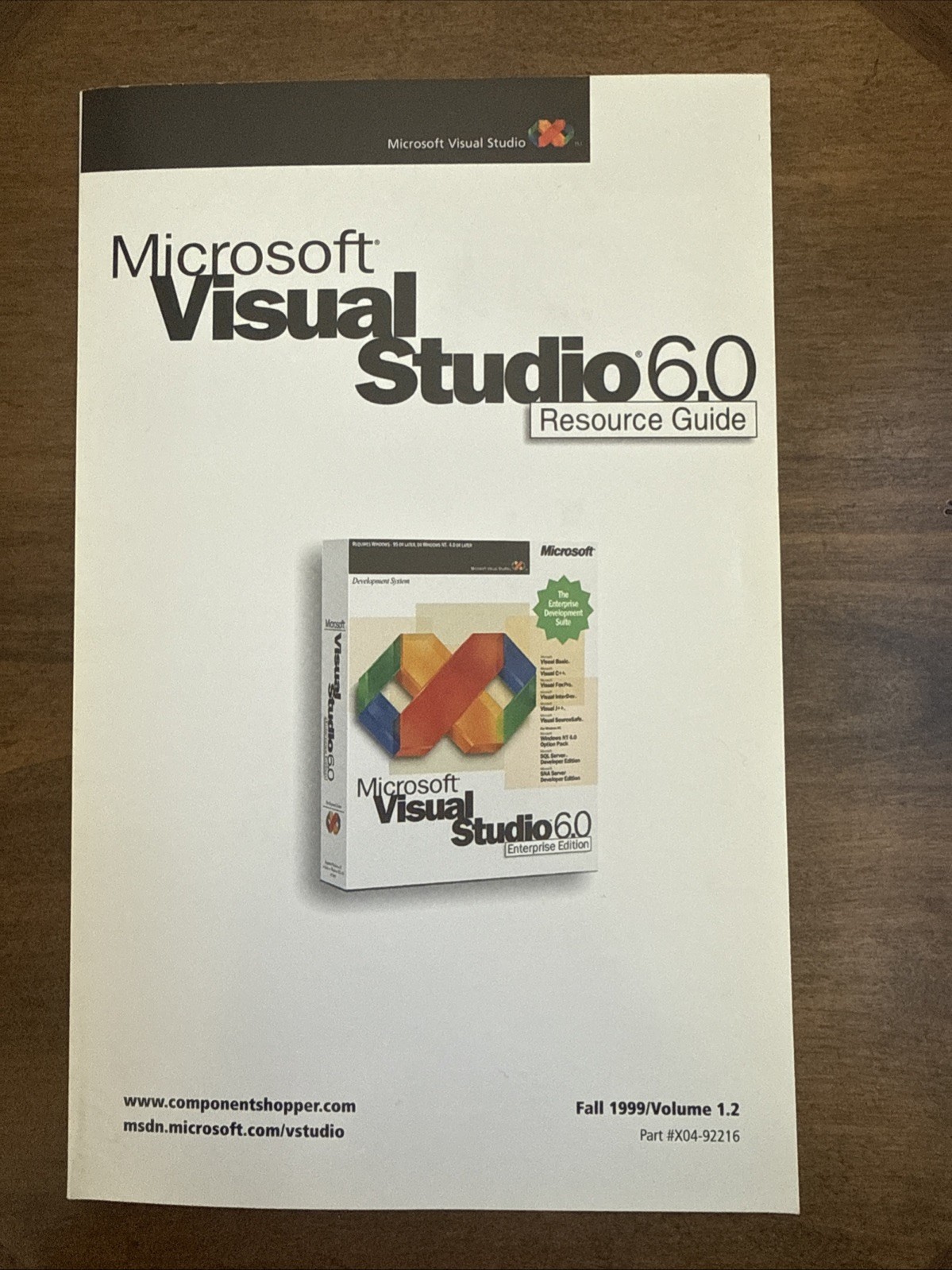 Microsoft Visual Studio Resource Guide Fall 1999/Volume 1.2
