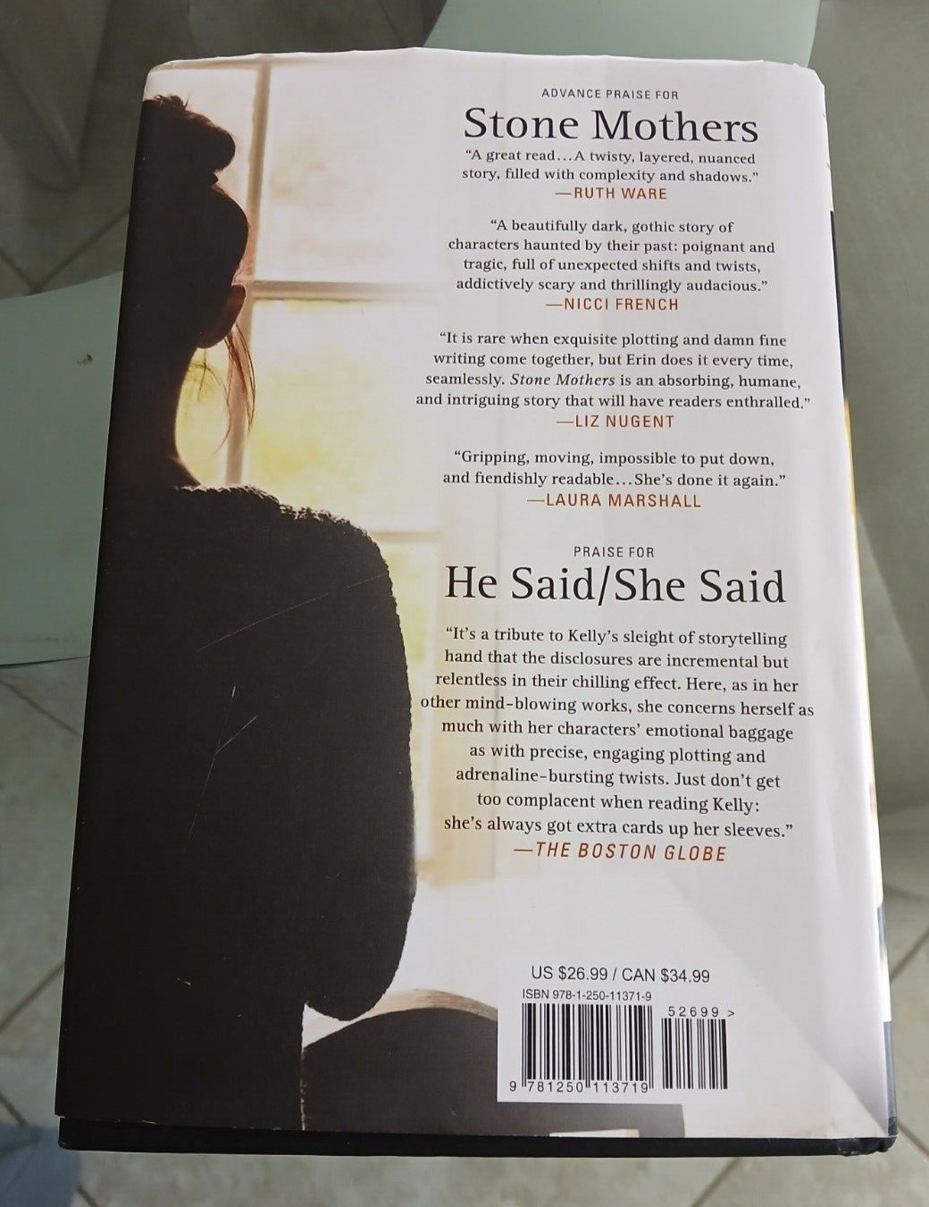 Stone Mothers A Novel By Erin Kelly Hardcover 356 Pages