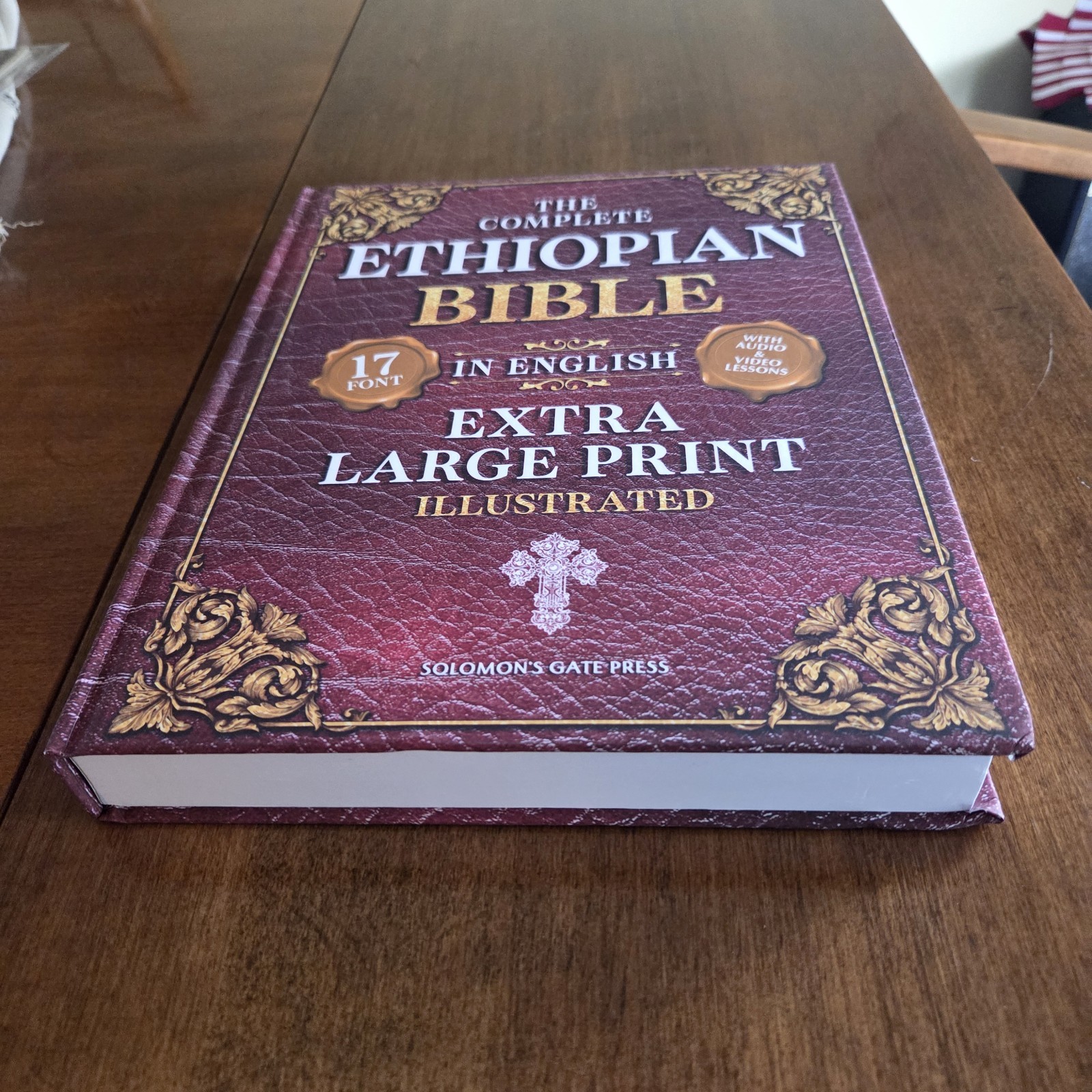 Ethiopian Bible in English Extra Large Print Solomon’s Gate Press HC Book
