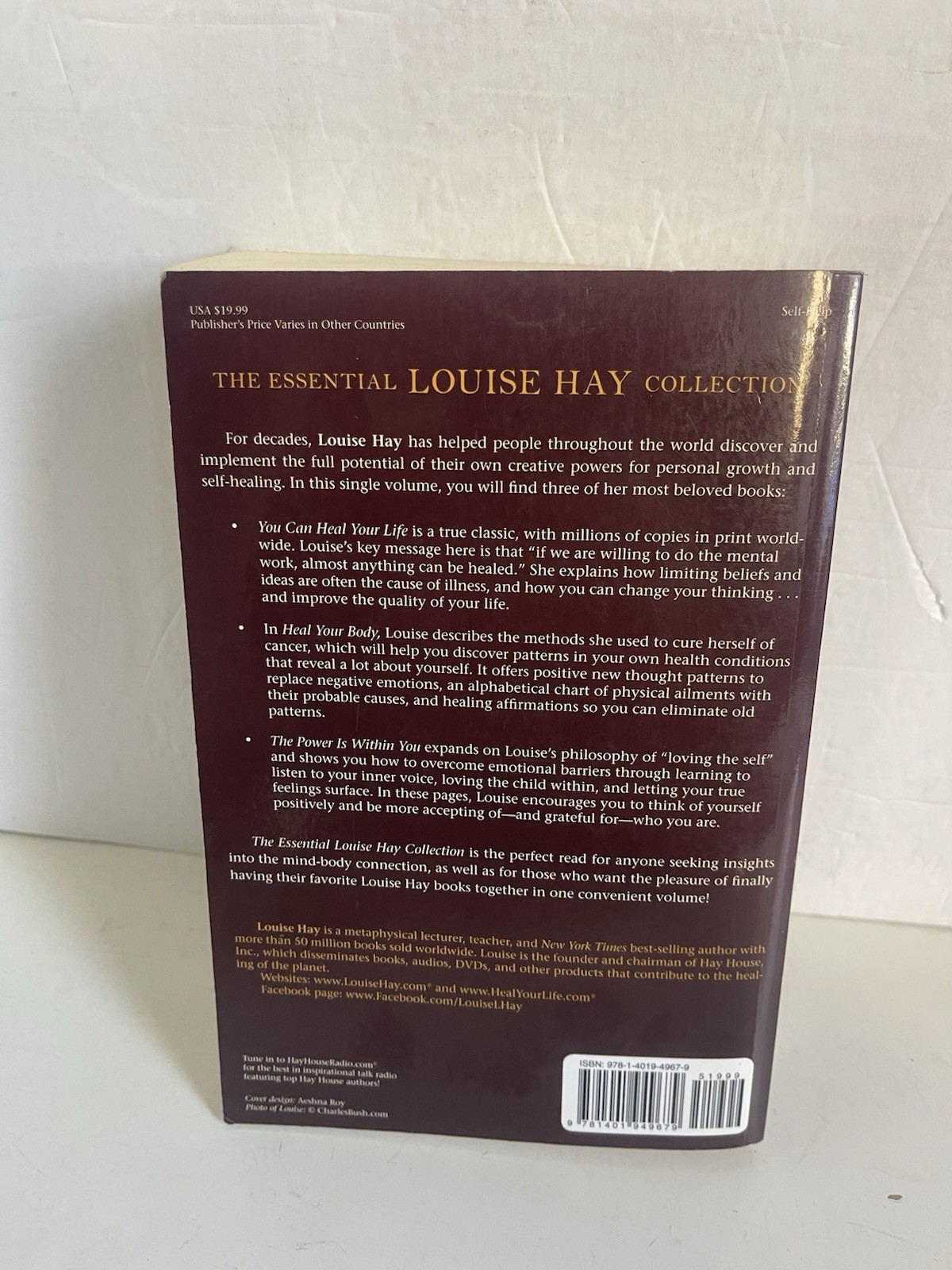 Essential Louise Hay Collection, The by Hay, Louise Paperback 2013 First Edition