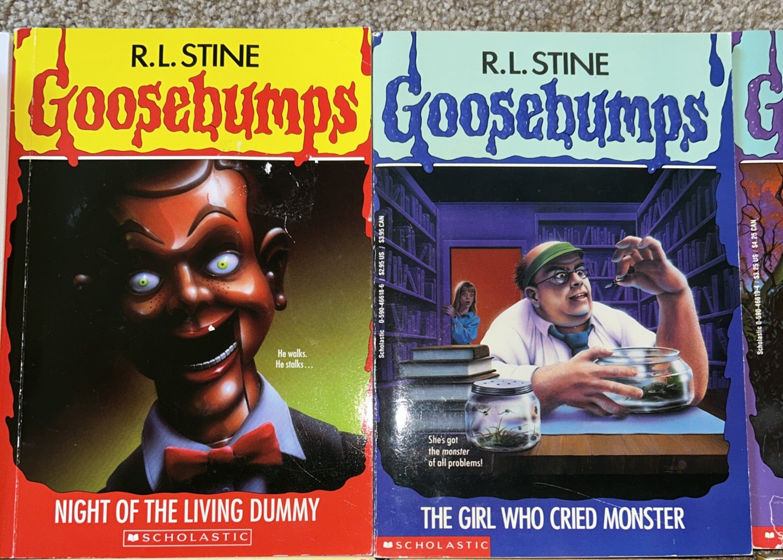 32 Vtg Goosebumps Books by RL Stine – See Pics & Description