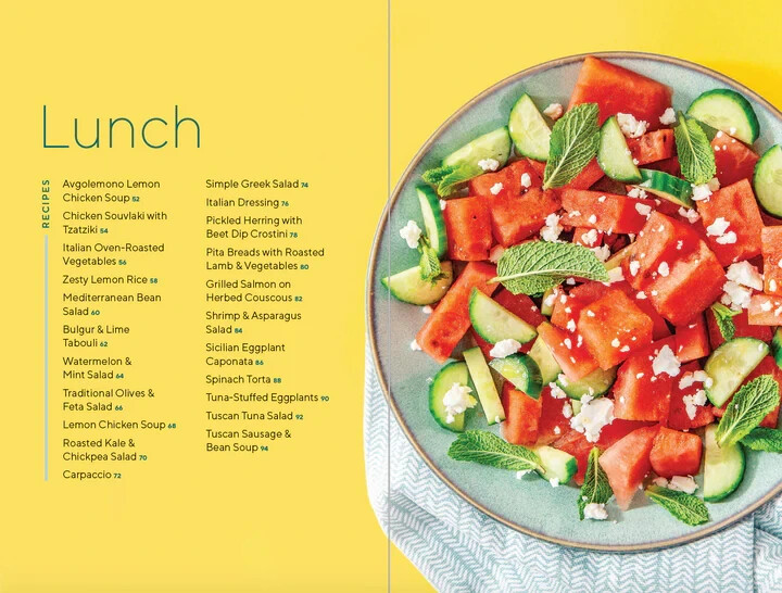 The Mediterranean Refresh Cookbook – Erika Simons *NEW*