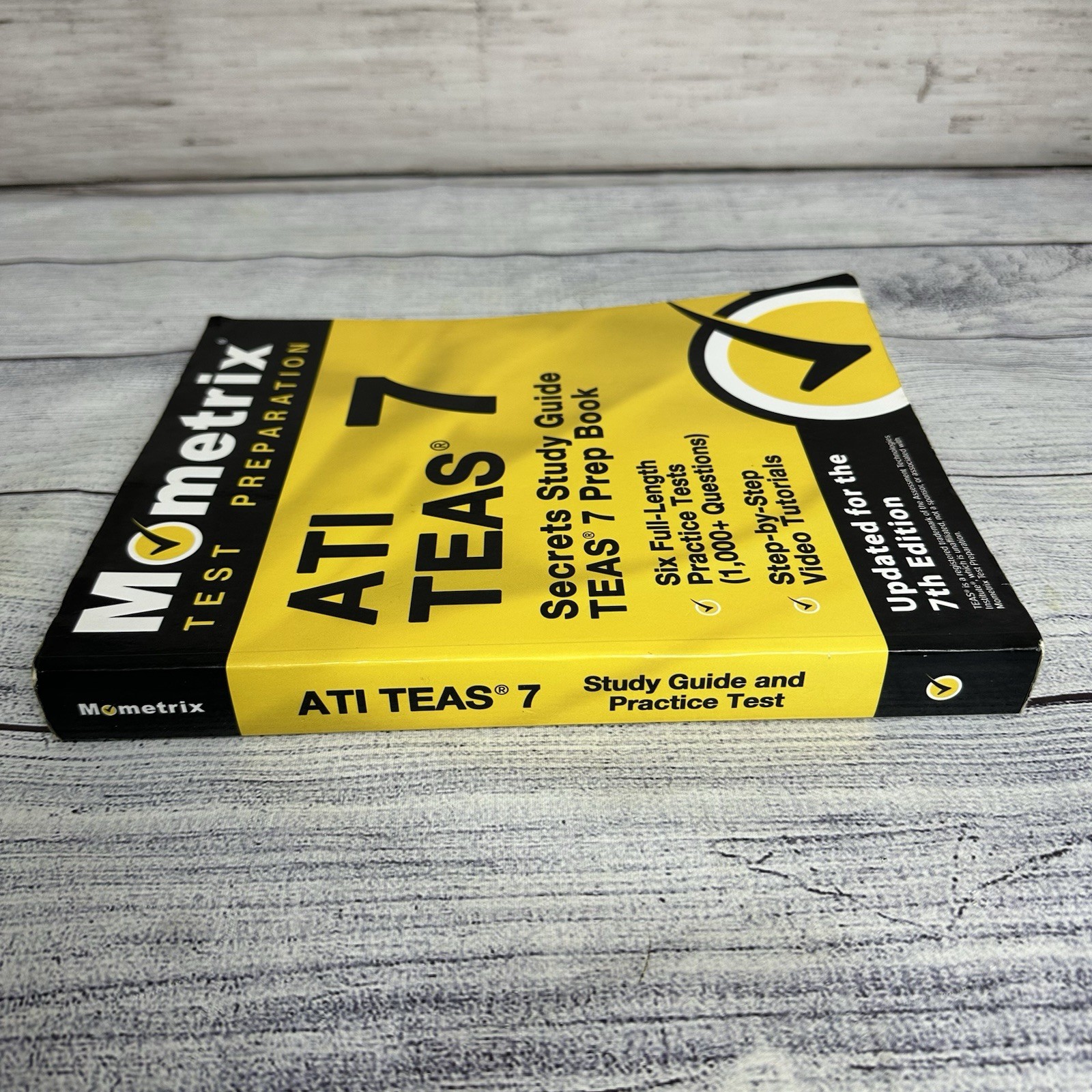 ATI TEAS 7 Secrets Study Guide Mometrix Test Preparation Paperback – Acceptable