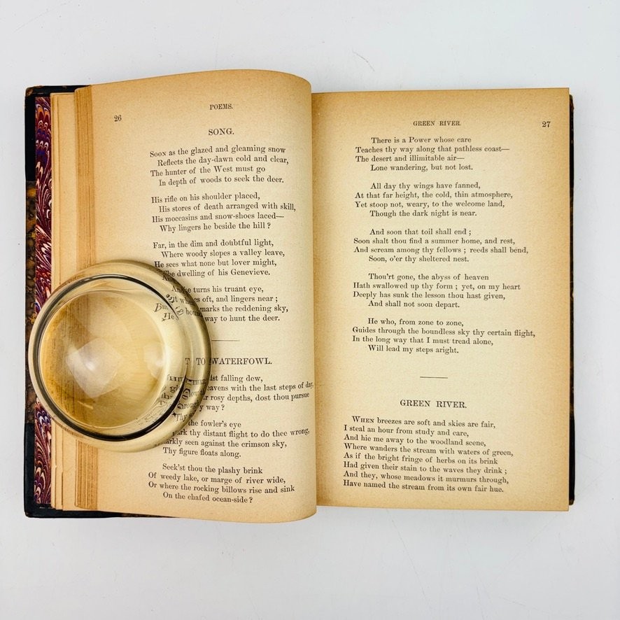 Poetical Works William Cullen Bryant 1879 Household Edition Poetry