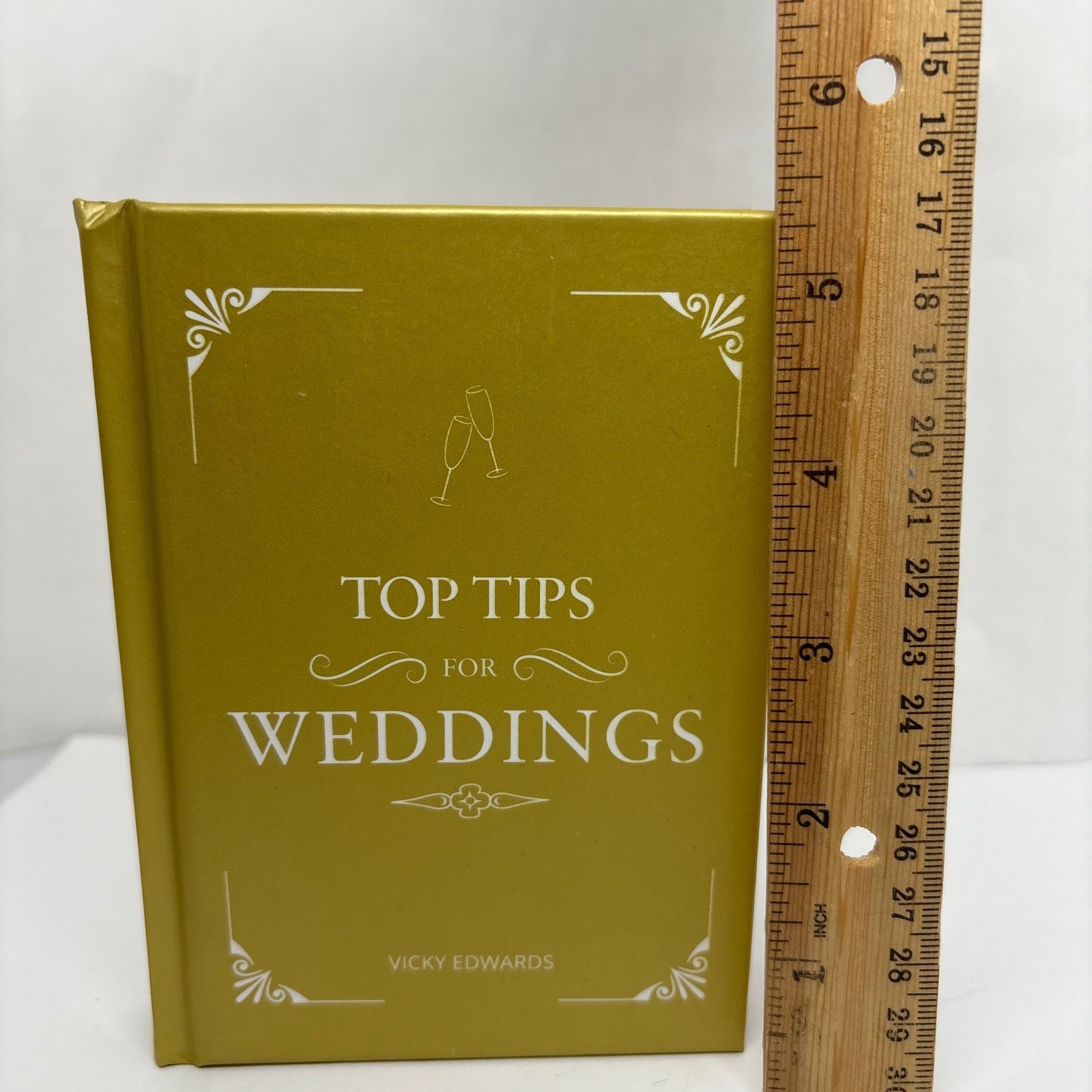 Top Tips For Weddings Book Edwards Wedding Planning Guide Gold Bridal Shower