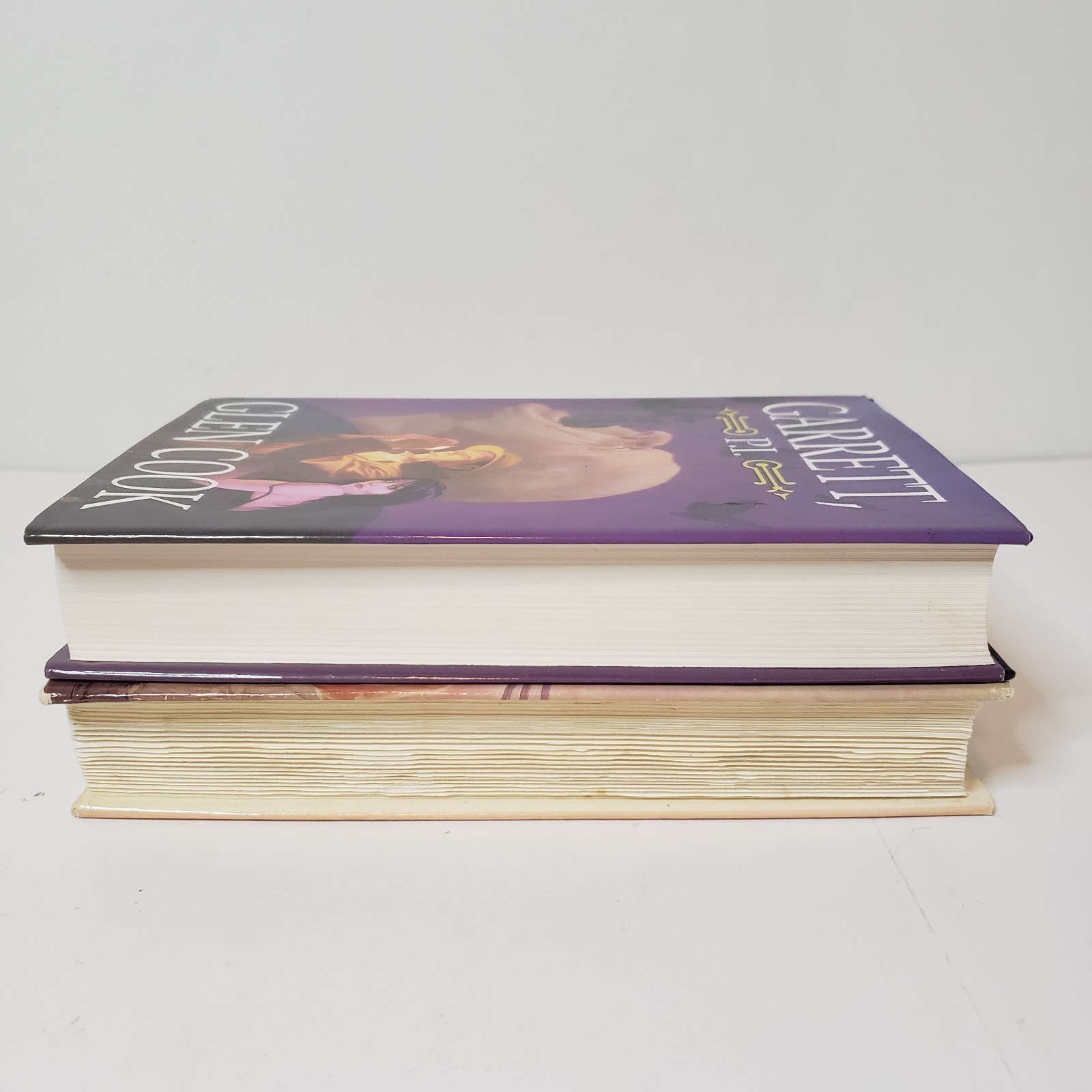 The Garrett Files & Garrett, P.I. Hardcover Book Lot Glen Cook Book Club Edition