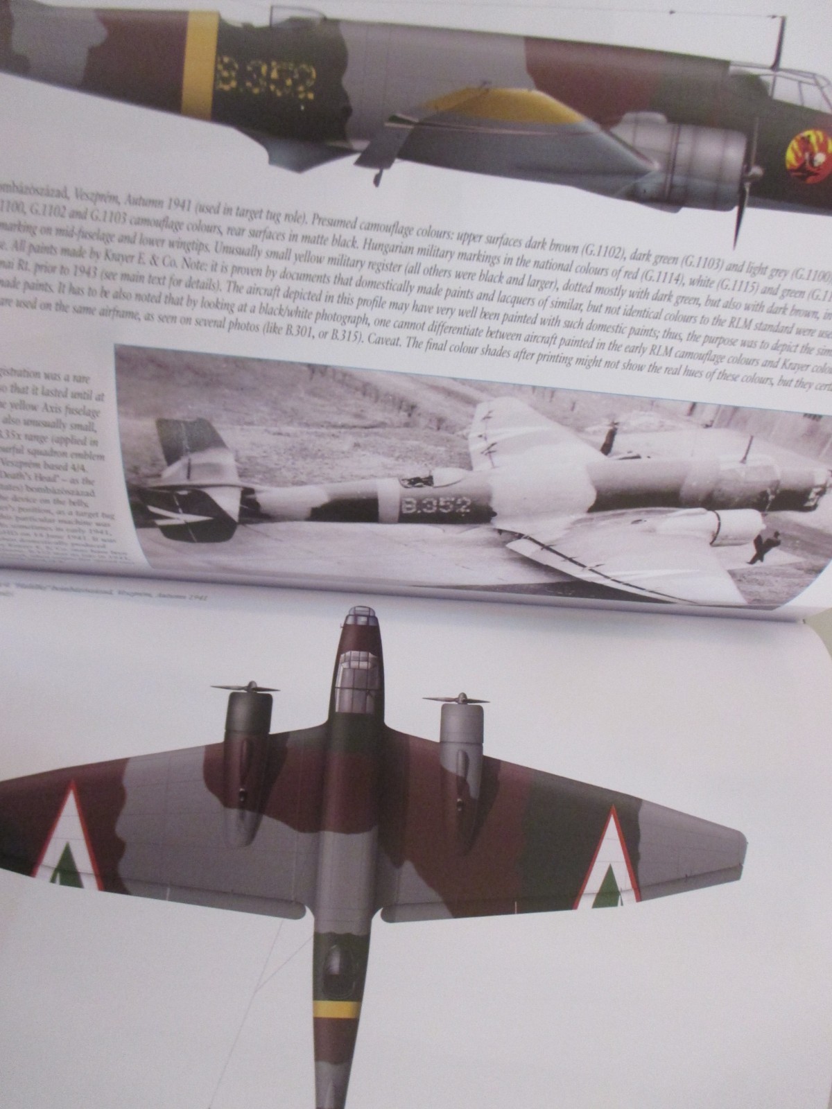 Hungarian Bomber Colours 1927-1945 vol. 1 – White Series