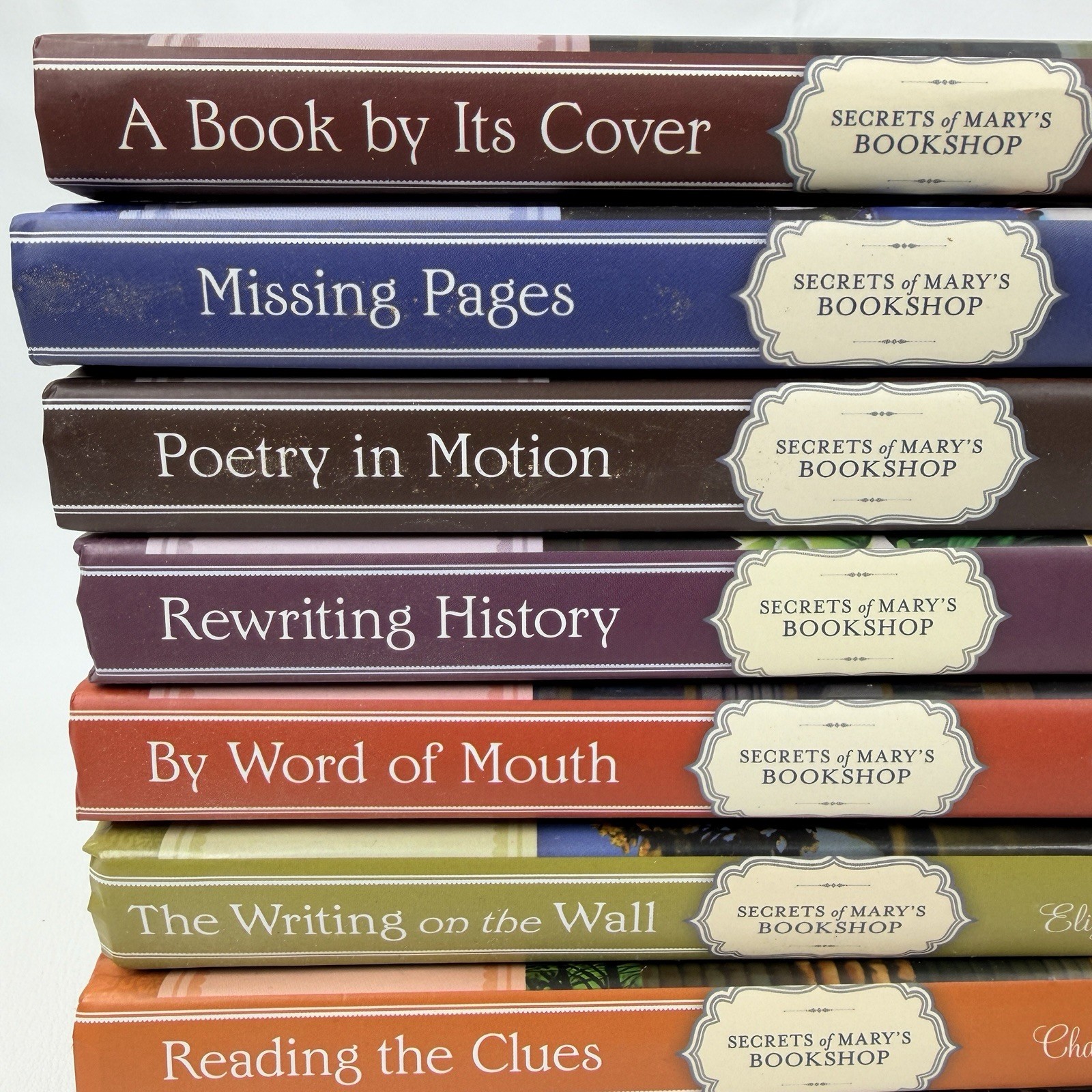 Lot of 8 Secrets of Marys Bookshop Guideposts Hardcover Books Various Authors